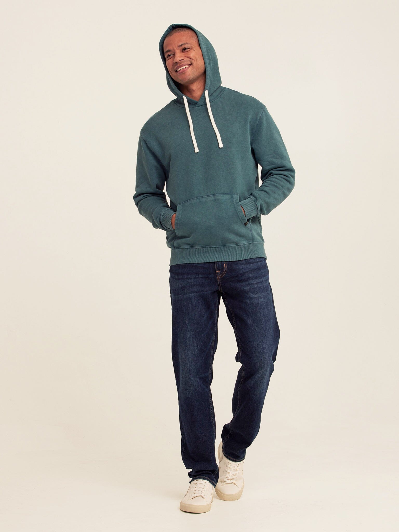 Mineral Wash Heavyweight Relaxed Pullover Hoodie