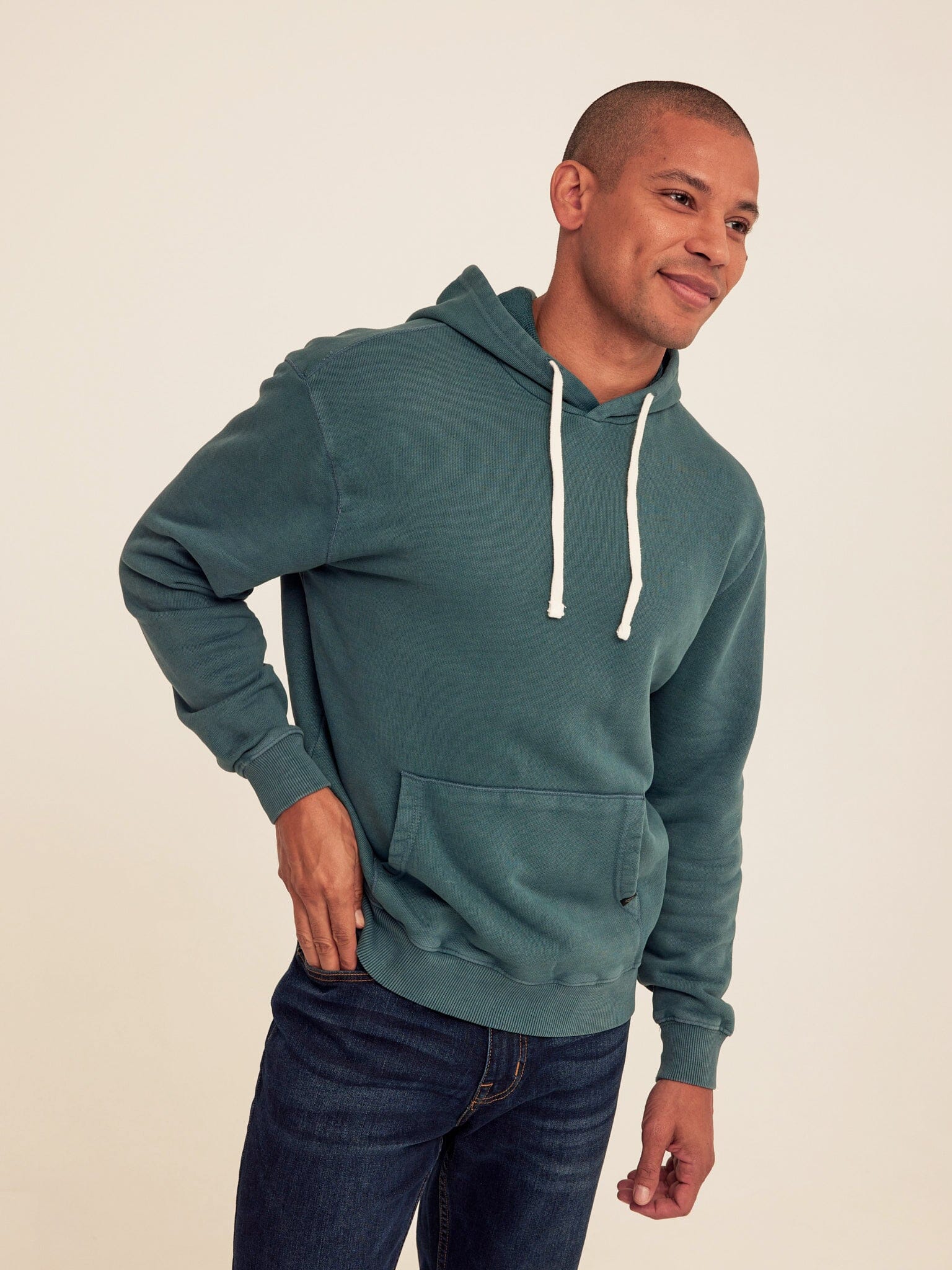 Mineral Wash Heavyweight Relaxed Pullover Hoodie