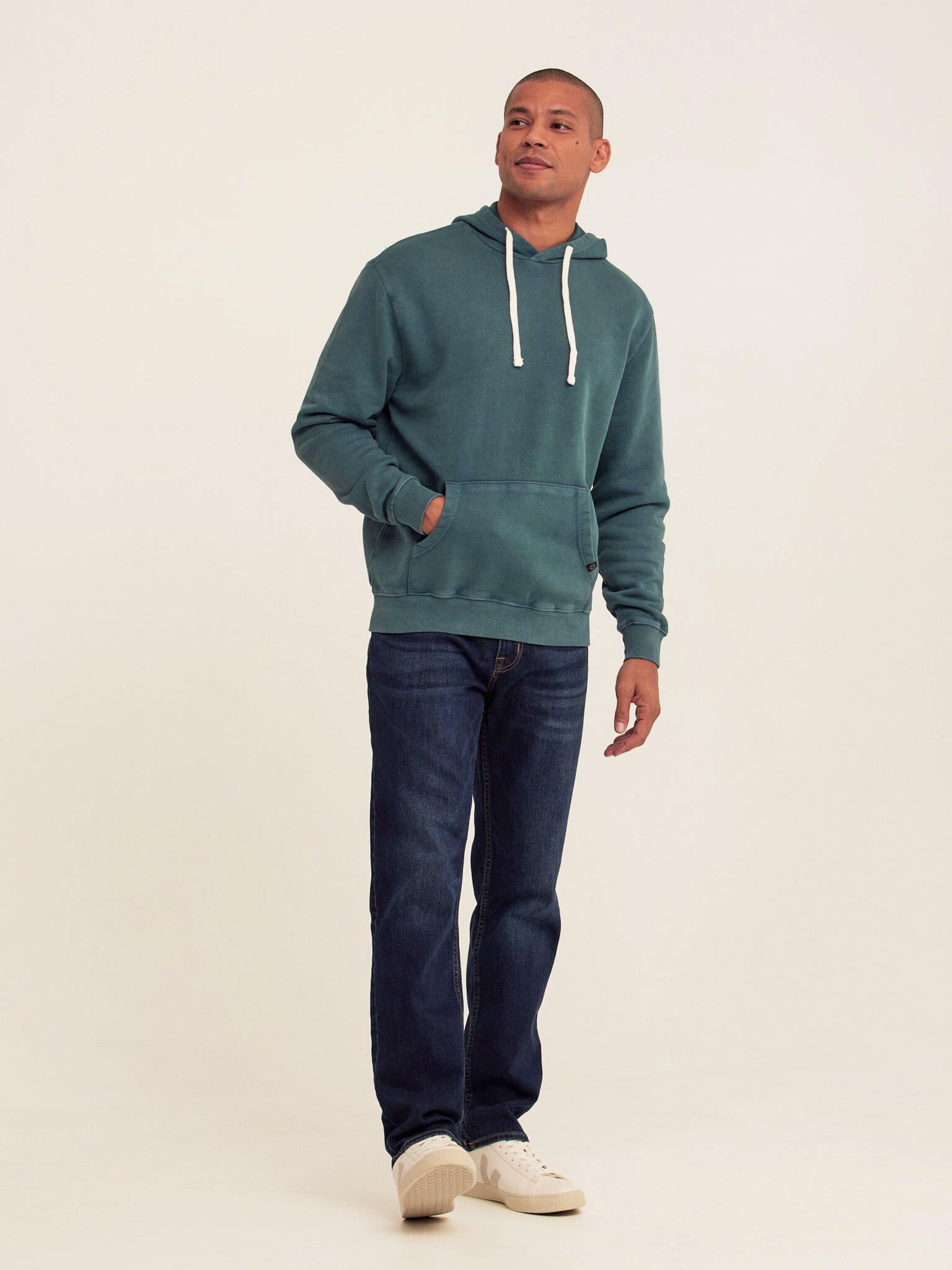 Mineral Wash Heavyweight Relaxed Pullover Hoodie