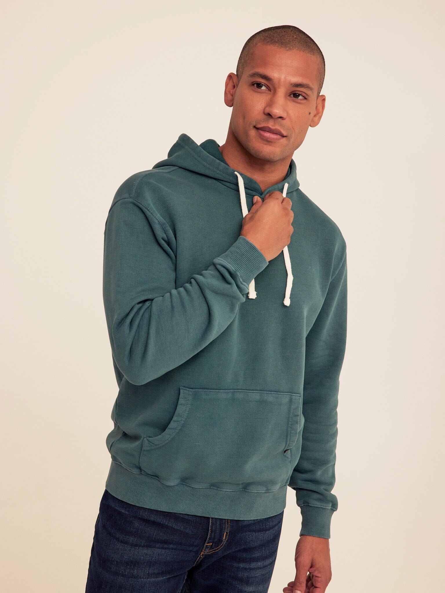 Mineral Wash Heavyweight Relaxed Pullover Hoodie