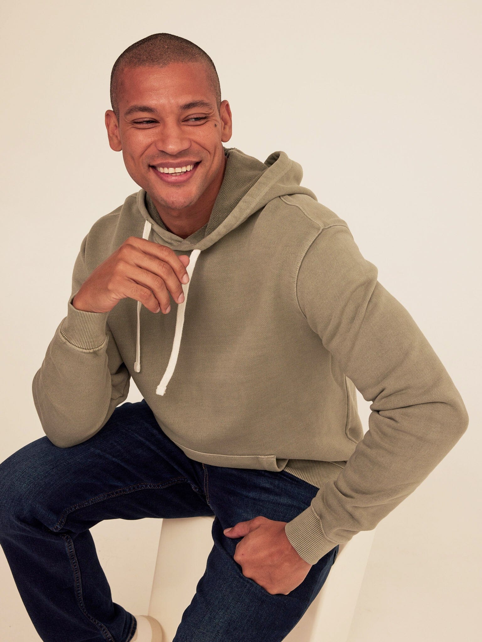 Everett Mineral Wash Heavyweight Relaxed Pullover Hoodie
