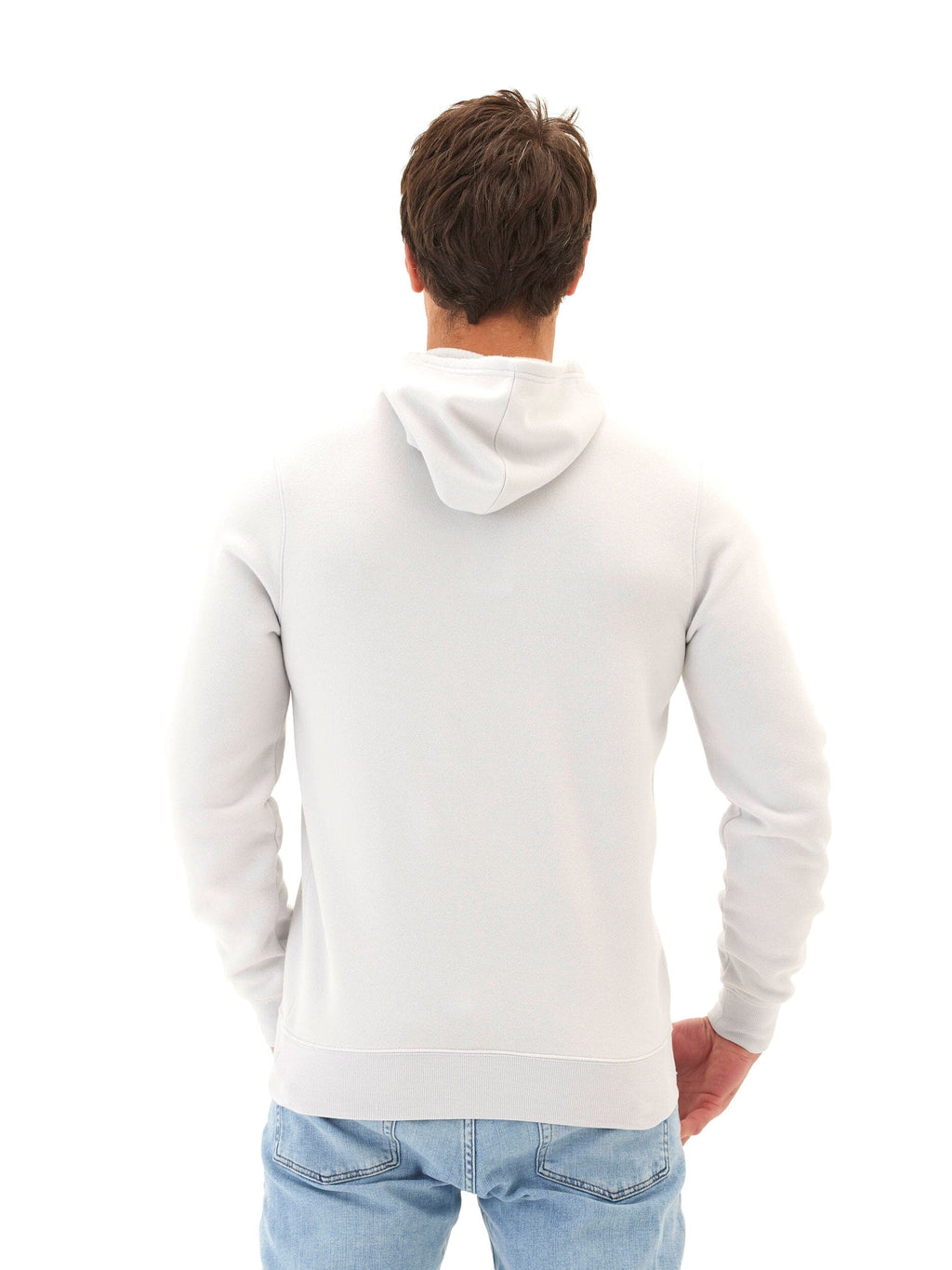 Mineral Wash Graphic Hoodie for Men – Casual Cotton Pullover