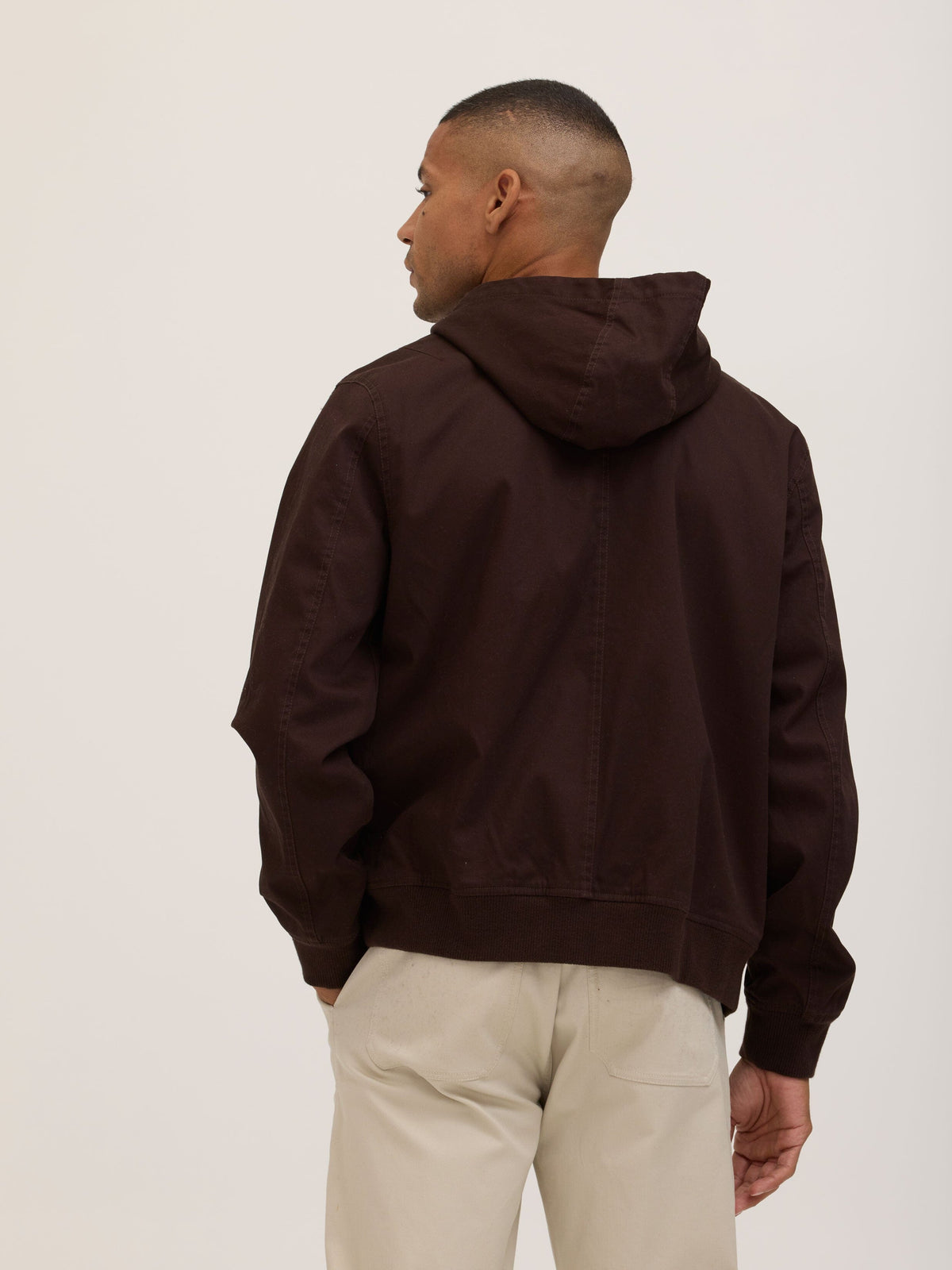 Tommie Eco Stretch Woven Zip Hoodie