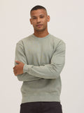 Dallas Mineral Wash Terry Relaxed Crew Pullover