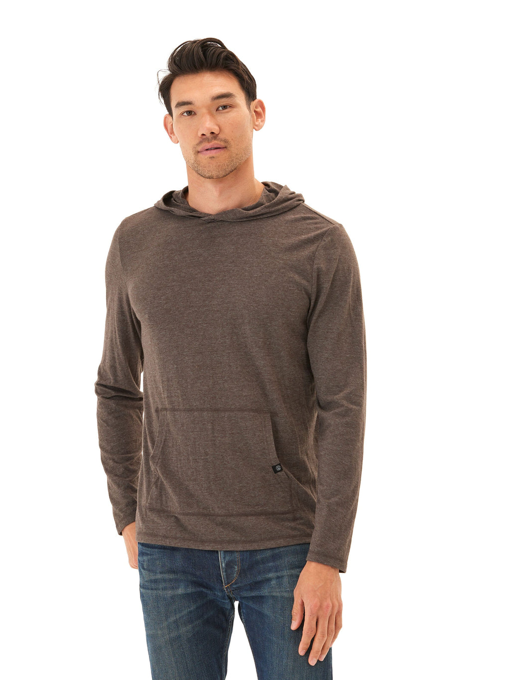 Long Sleeve Triblend Tee Shirt Hoodie Pullover