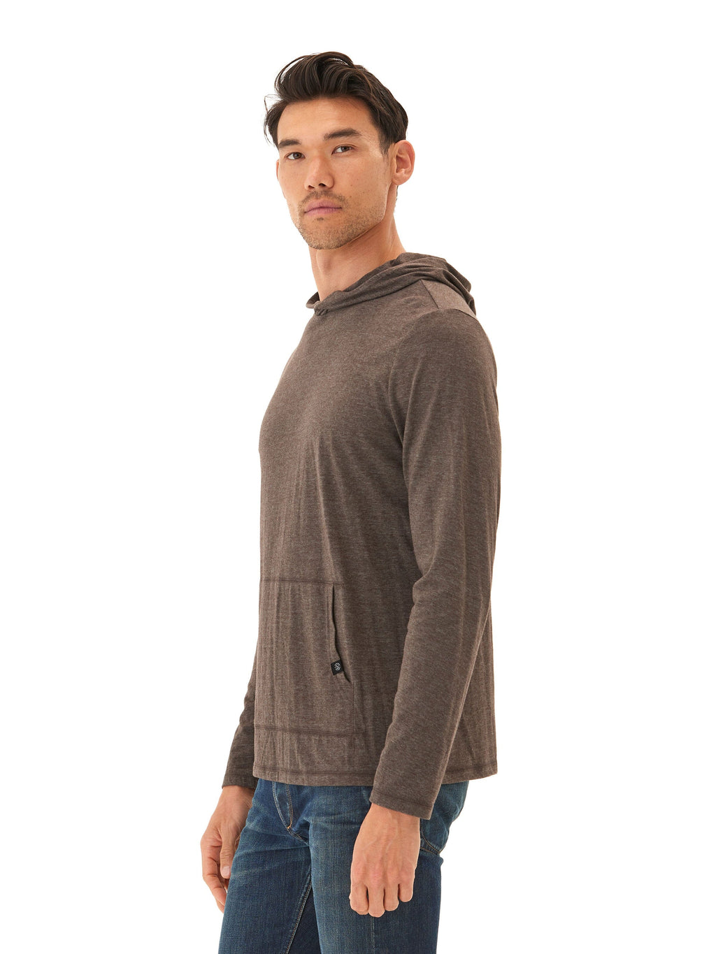 Long Sleeve Triblend Tee Shirt Hoodie Pullover