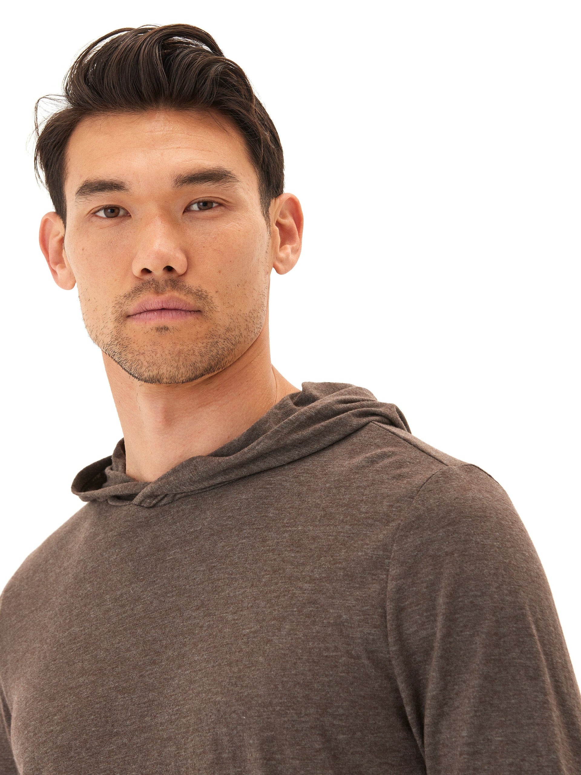 Long Sleeve Triblend Tee Shirt Hoodie Pullover