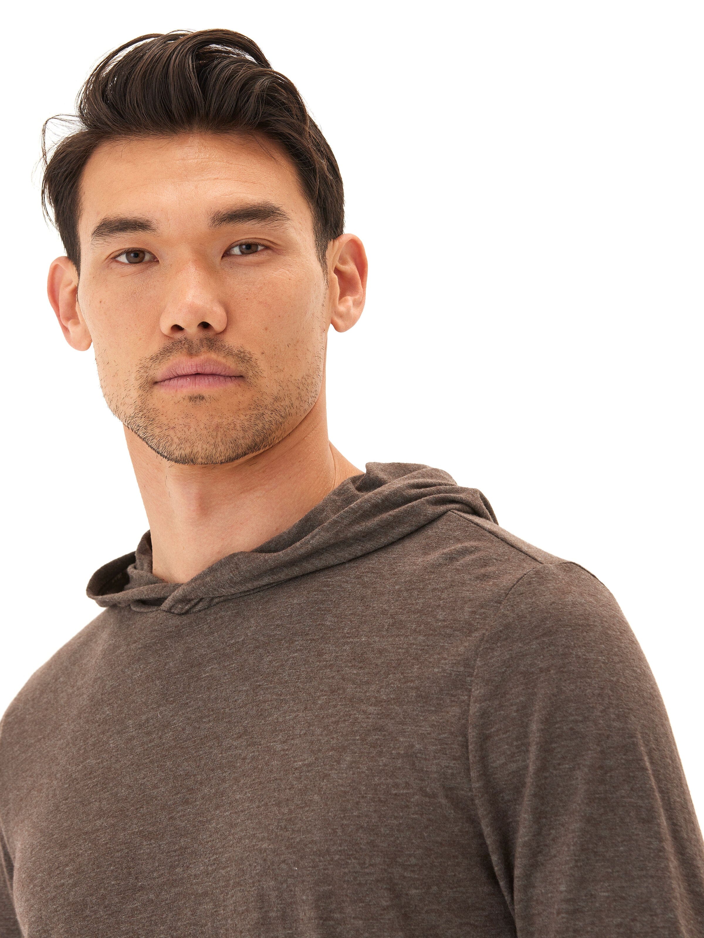 Long Sleeve Triblend Tee Shirt Hoodie Pullover