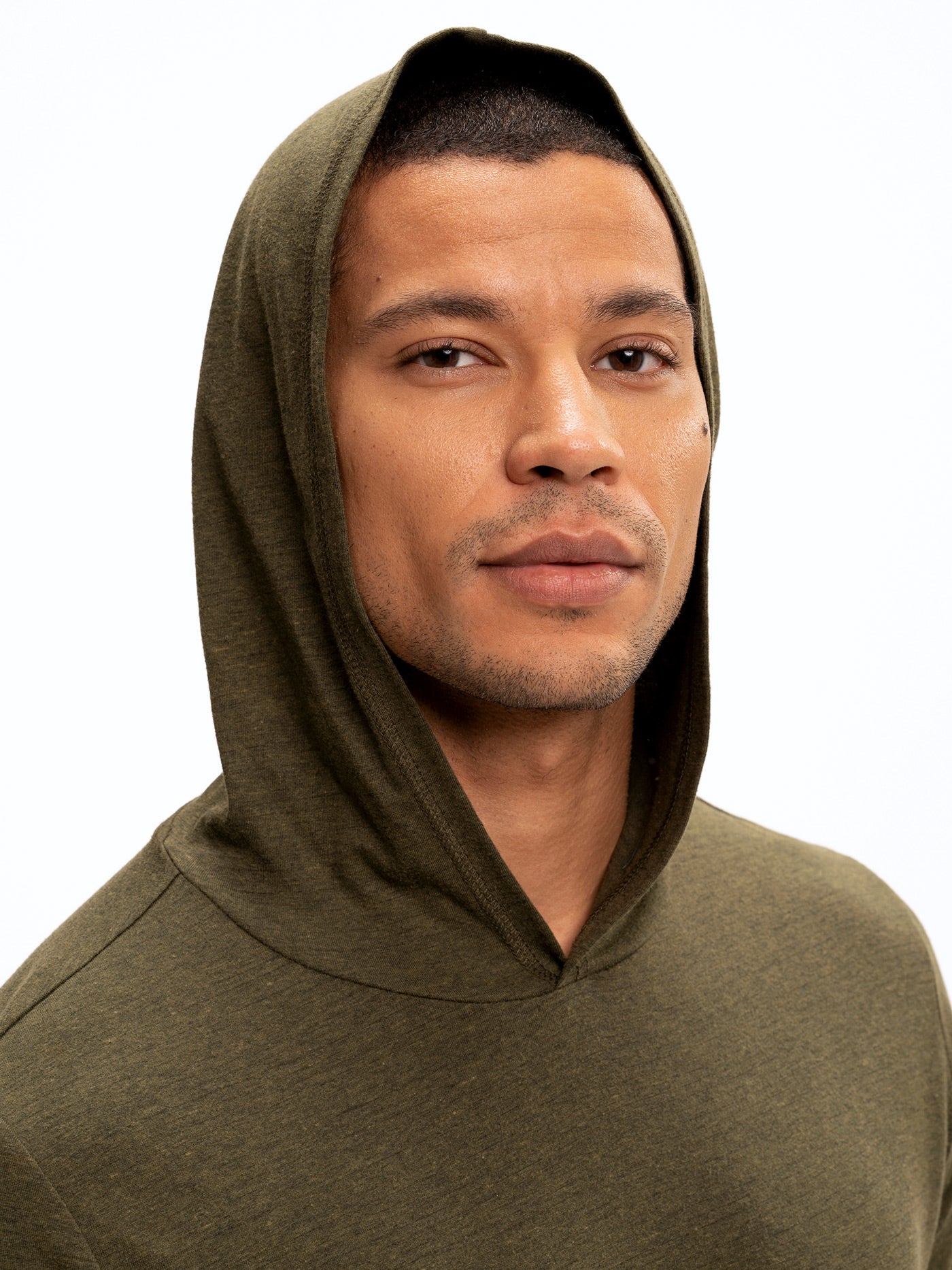 Long Sleeve Triblend Tee Shirt Hoodie
