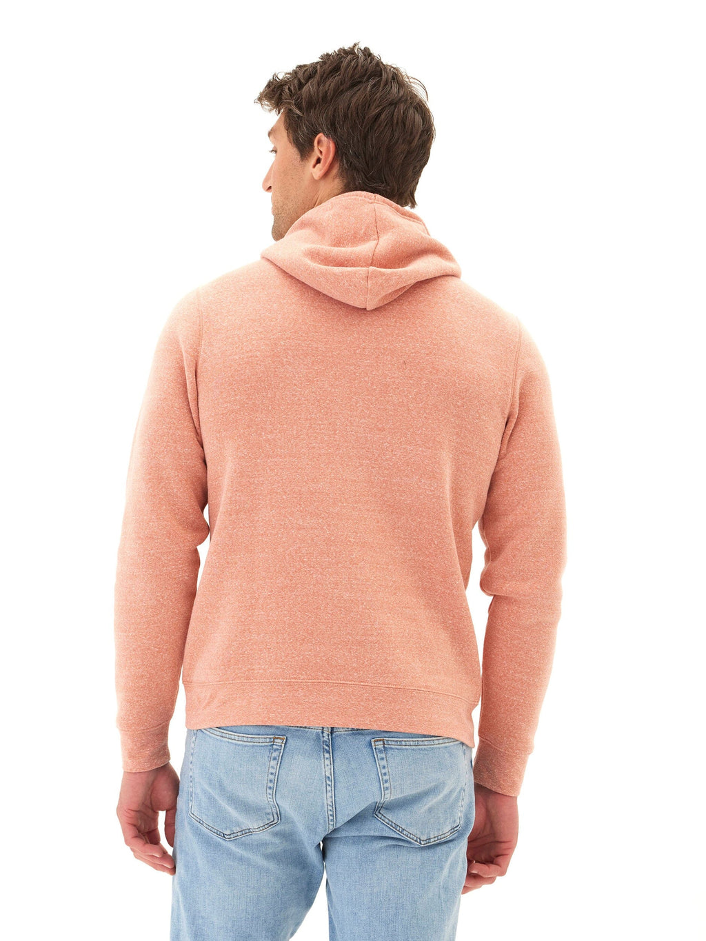 Men's Core Triblend Fleece Pullover Hoodie - Casual Knit Hoodie