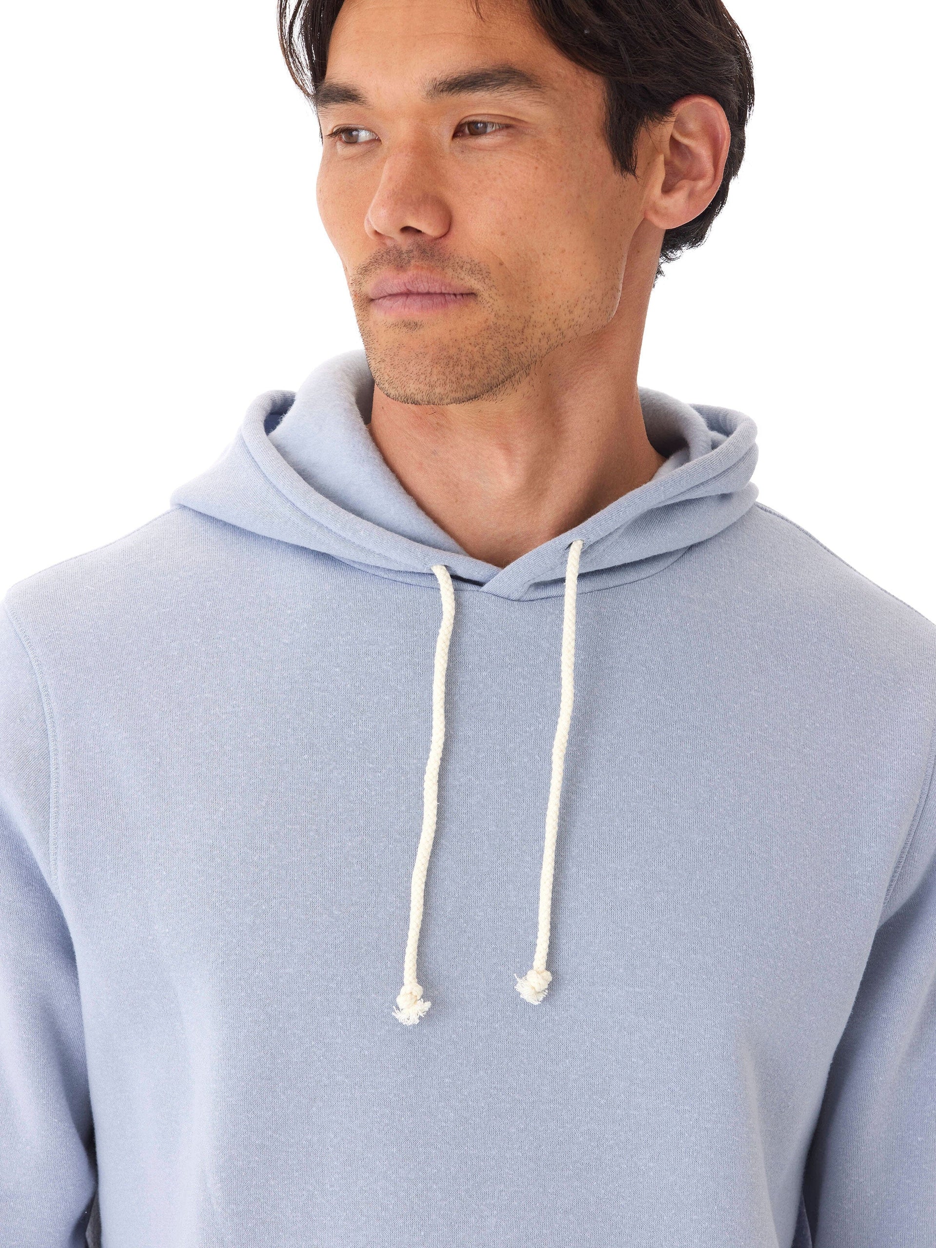 Men's Core Triblend Fleece Pullover Hoodie with Kangaroo Pocket