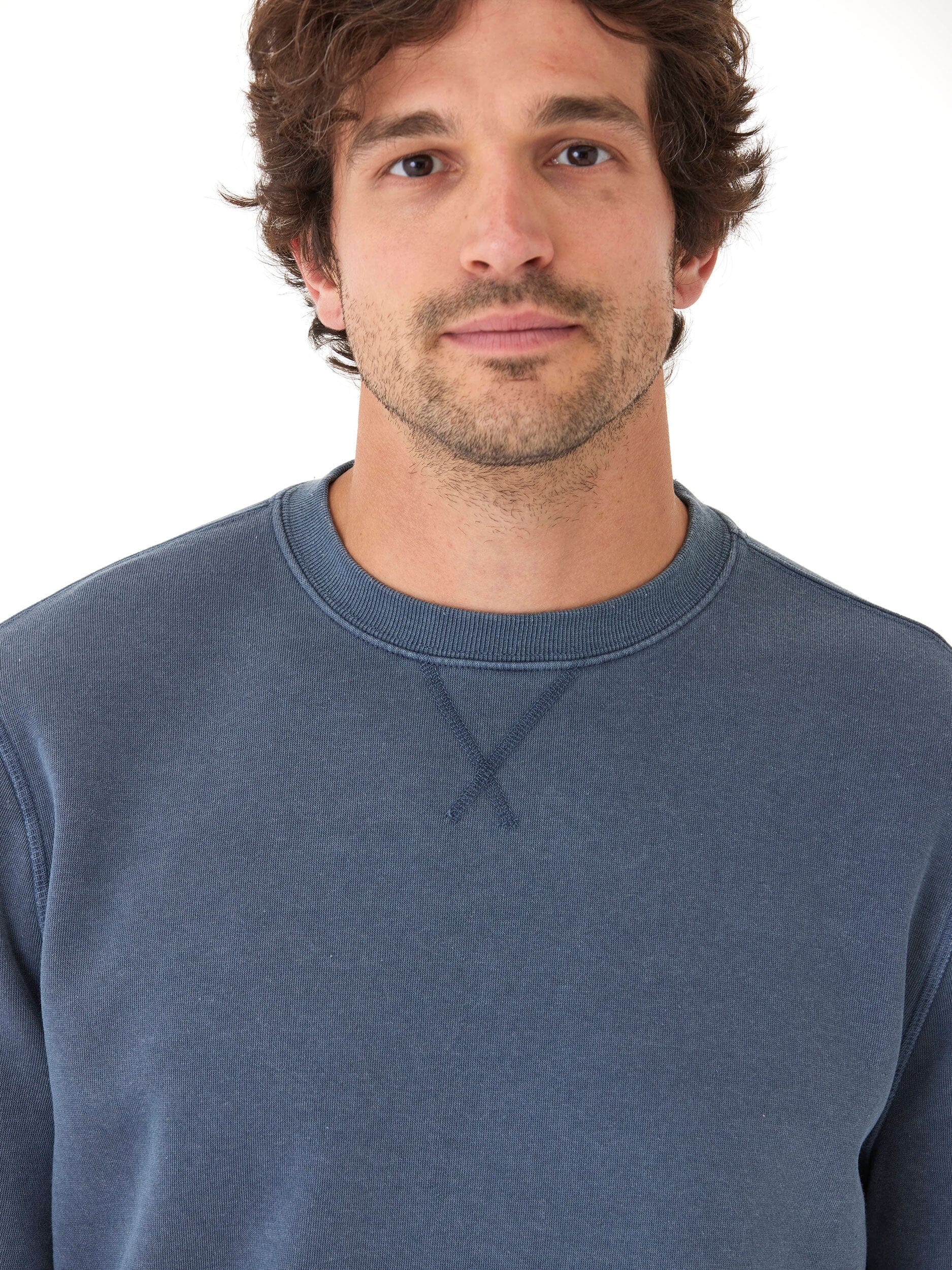 Mineral Wash Fleece Crew
