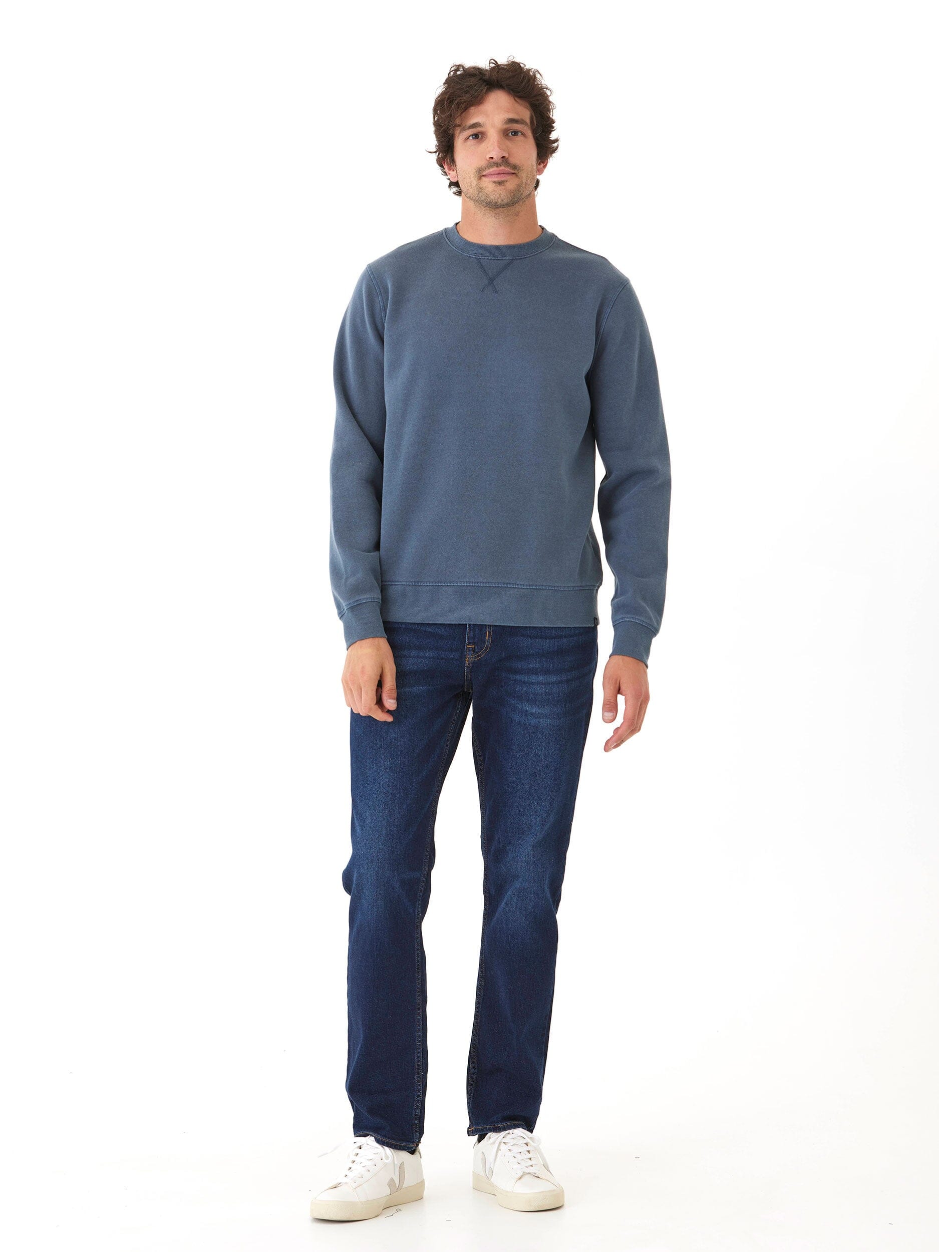 Mineral Wash Fleece Crew