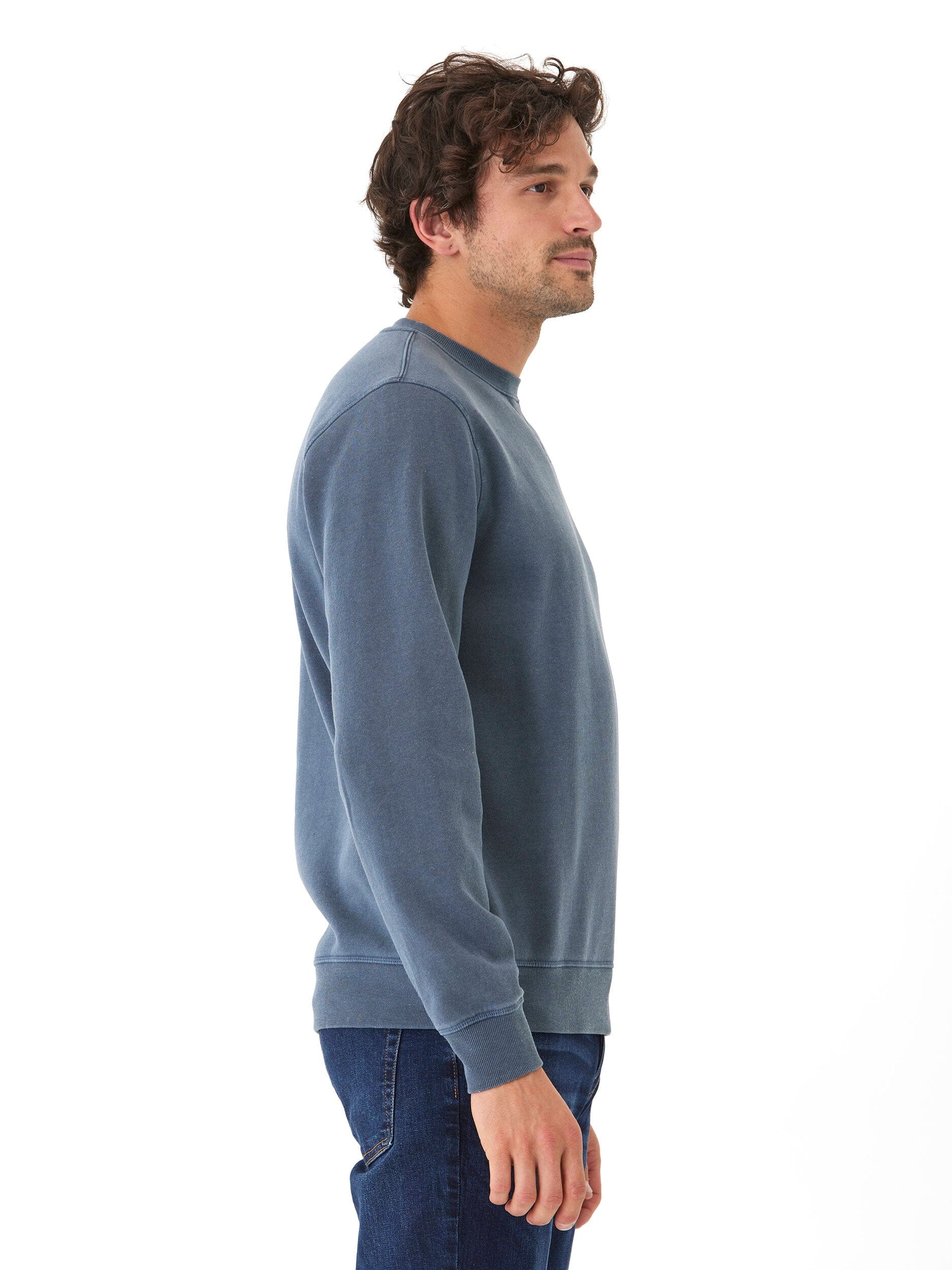 Mineral Wash Fleece Crew