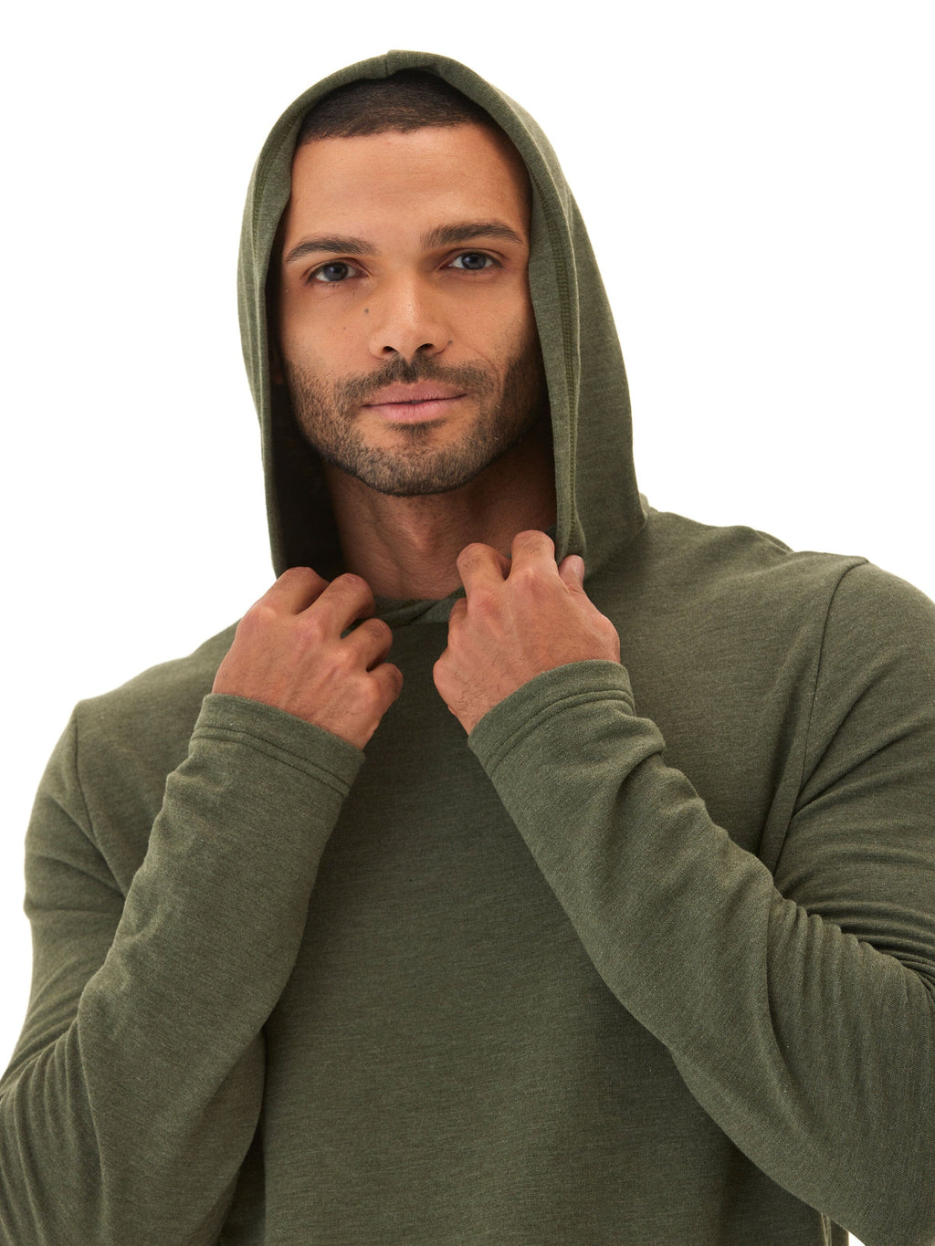 Men's Core Feather Fleece Hoodie: Lightweight Cozy Knit