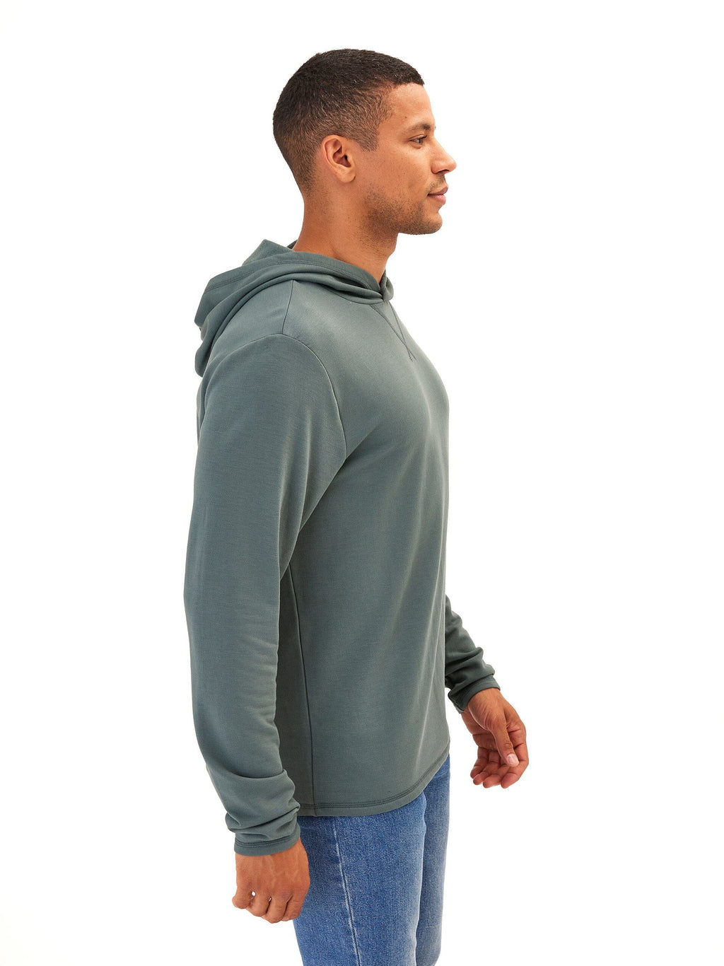 Men's Core Feather Fleece Hoodie - Minimalist Pullover