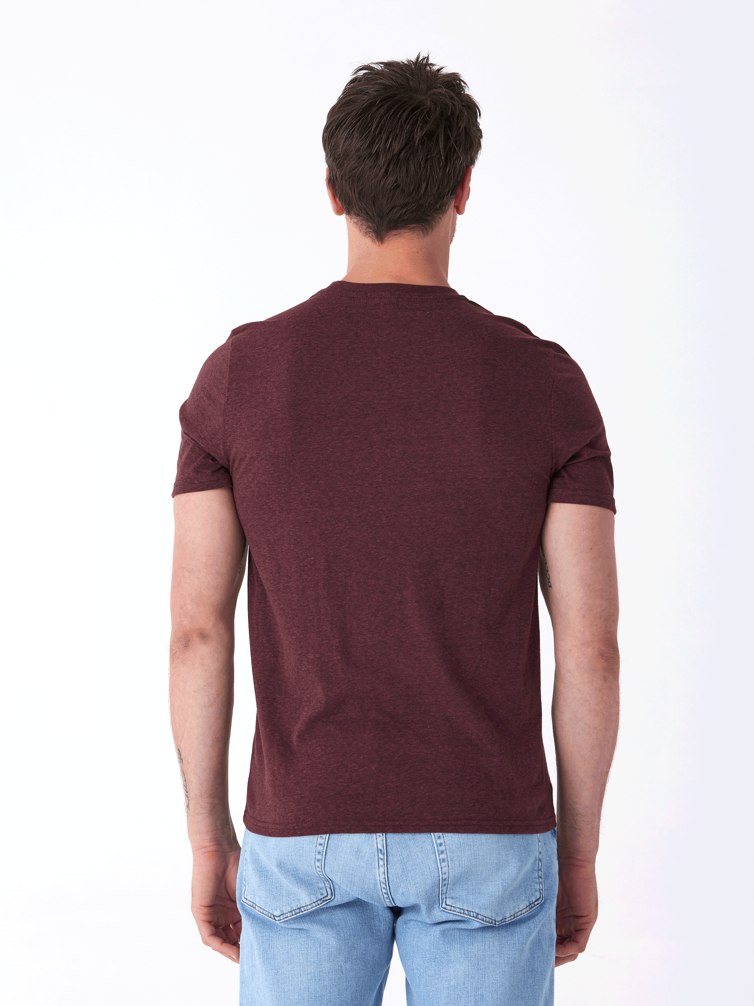 Triblend Graphic Tee for Men - Casual Coastal Style