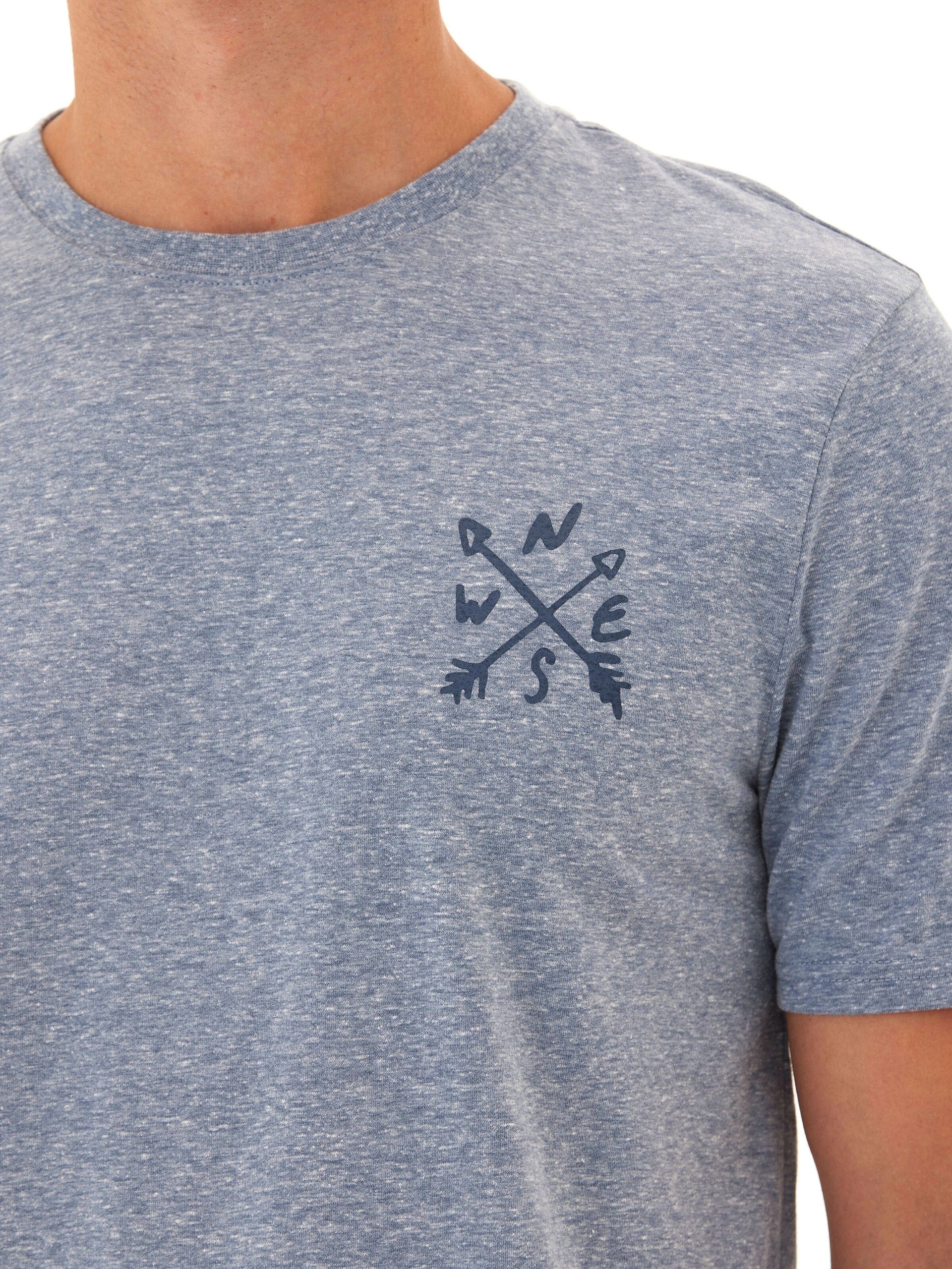 Men's Traveler Triblend Graphic Tee - Soft Casual Outdoorsy Shirt