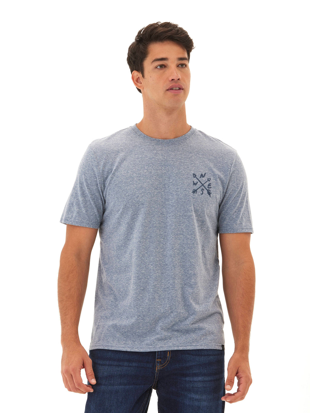 Men's Traveler Triblend Graphic Tee - Soft Casual Outdoorsy Shirt