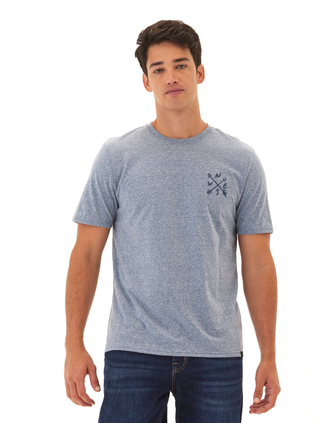 Men's Traveler Triblend Graphic Tee - Soft Casual Outdoorsy Shirt