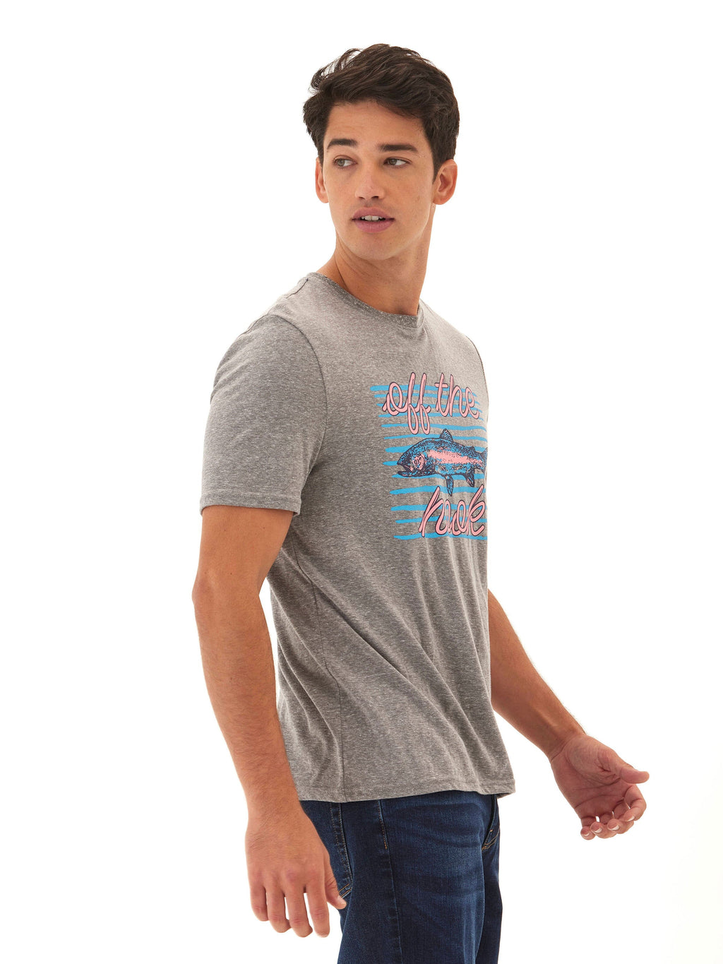 Off The Hook Men’s Triblend Graphic Tee