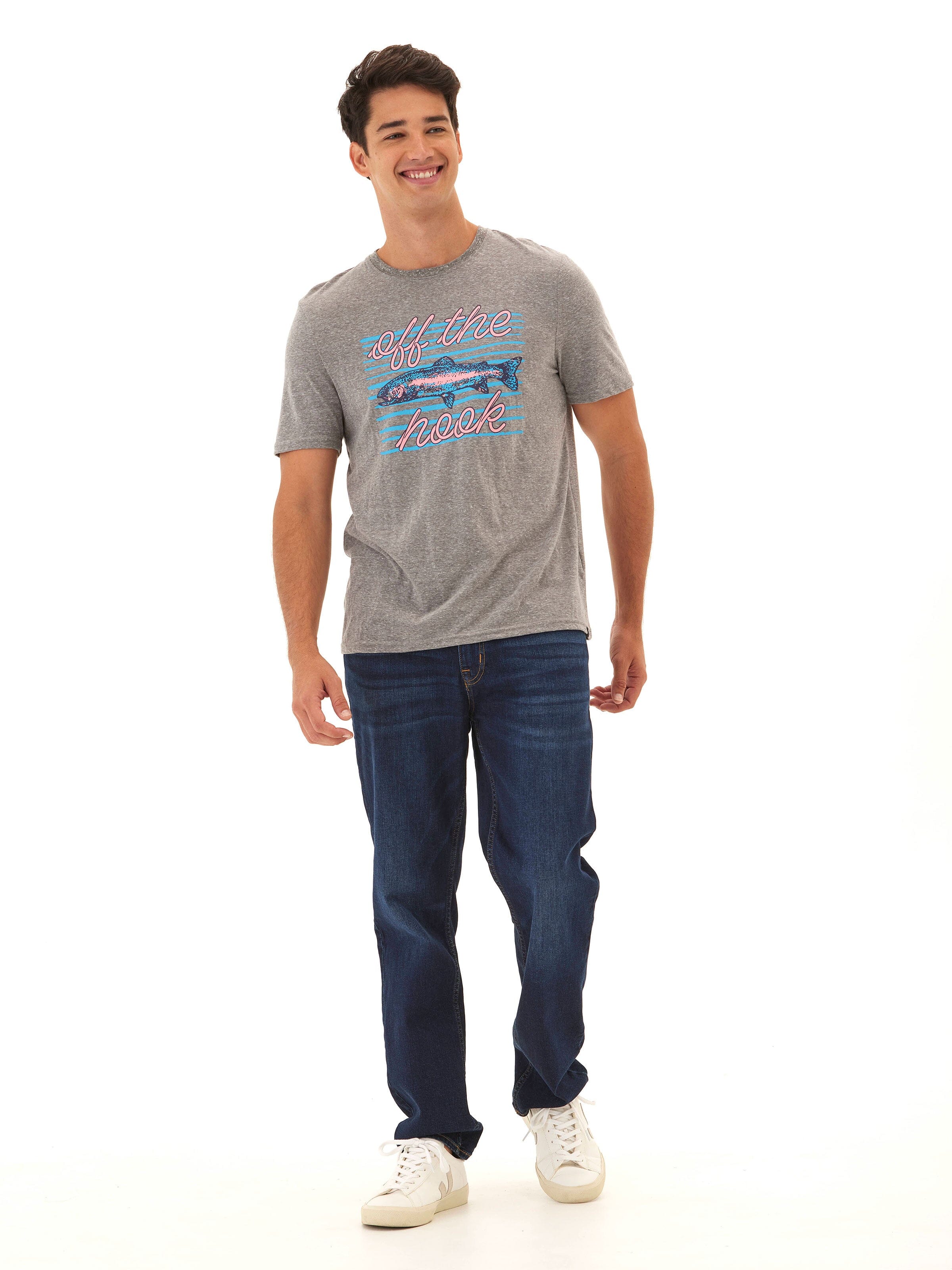 Off The Hook Men’s Triblend Graphic Tee