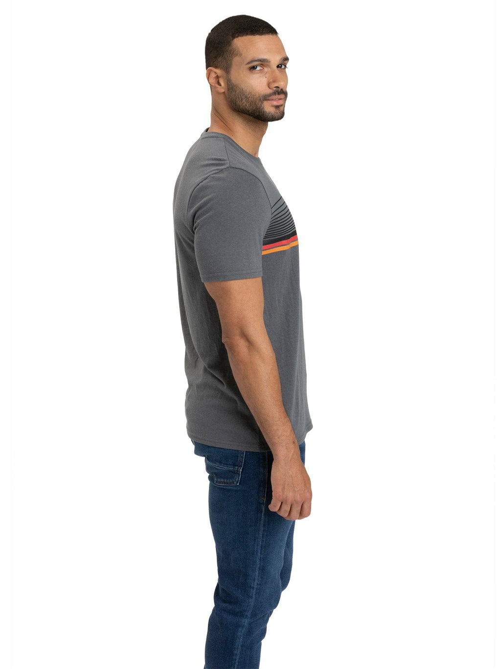 Men’s Triblend Graphic Tee - Soft Casual Crew Neck Knit Shirt