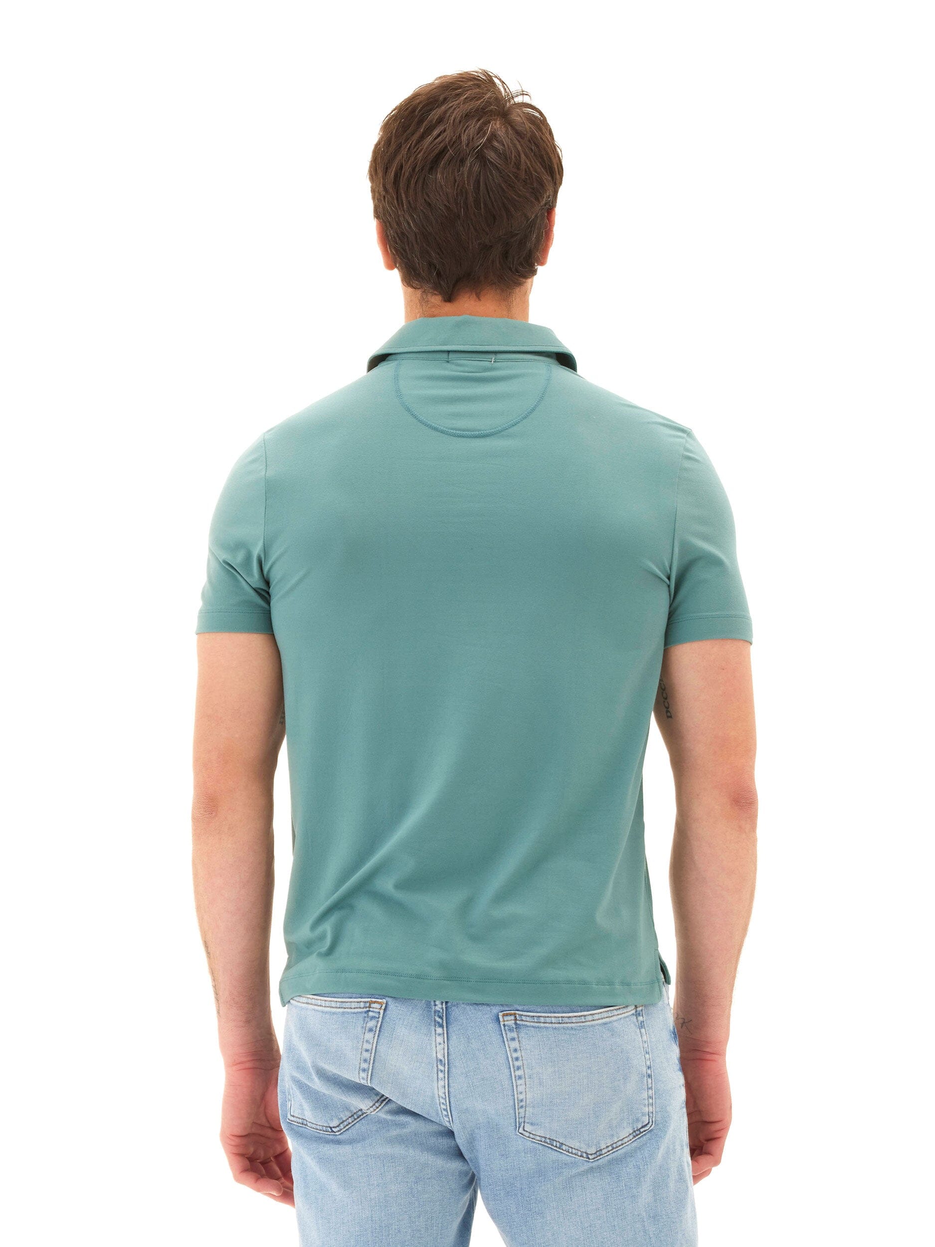 Henrique Luxe Jersey Polo Shirt - Lightweight Breathable Essential