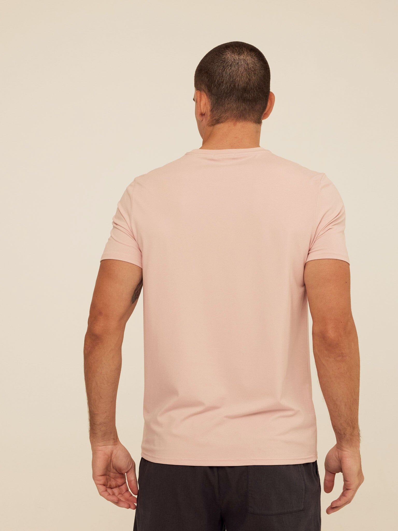 Men's Core Luxe Jersey Crew Neck Tee - Lightweight Everyday Shirt