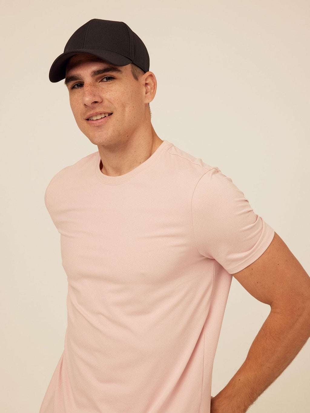 Men's Core Luxe Jersey Crew Neck Tee - Lightweight Everyday Shirt