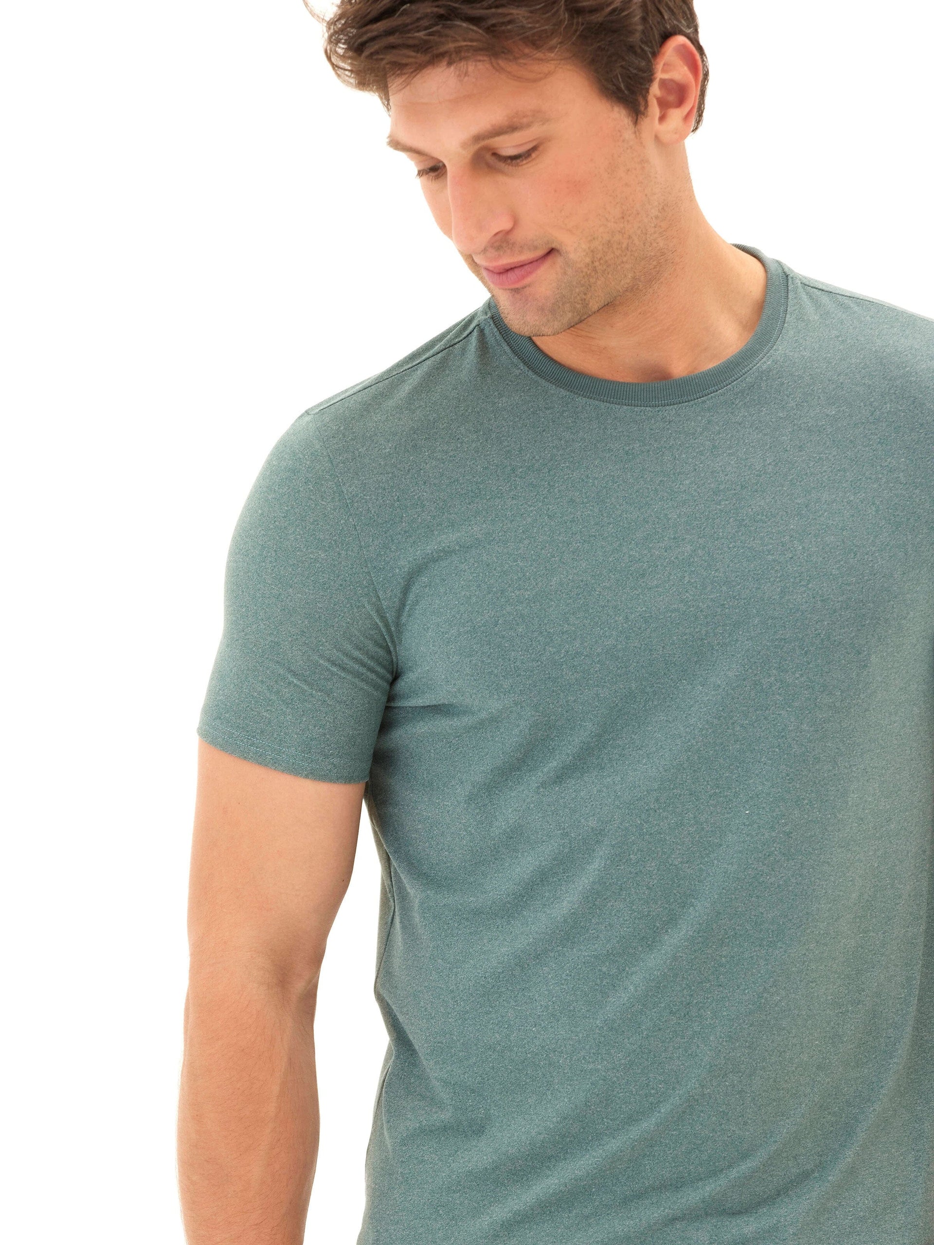 Men's Core Luxe Jersey Crew Neck T-Shirt