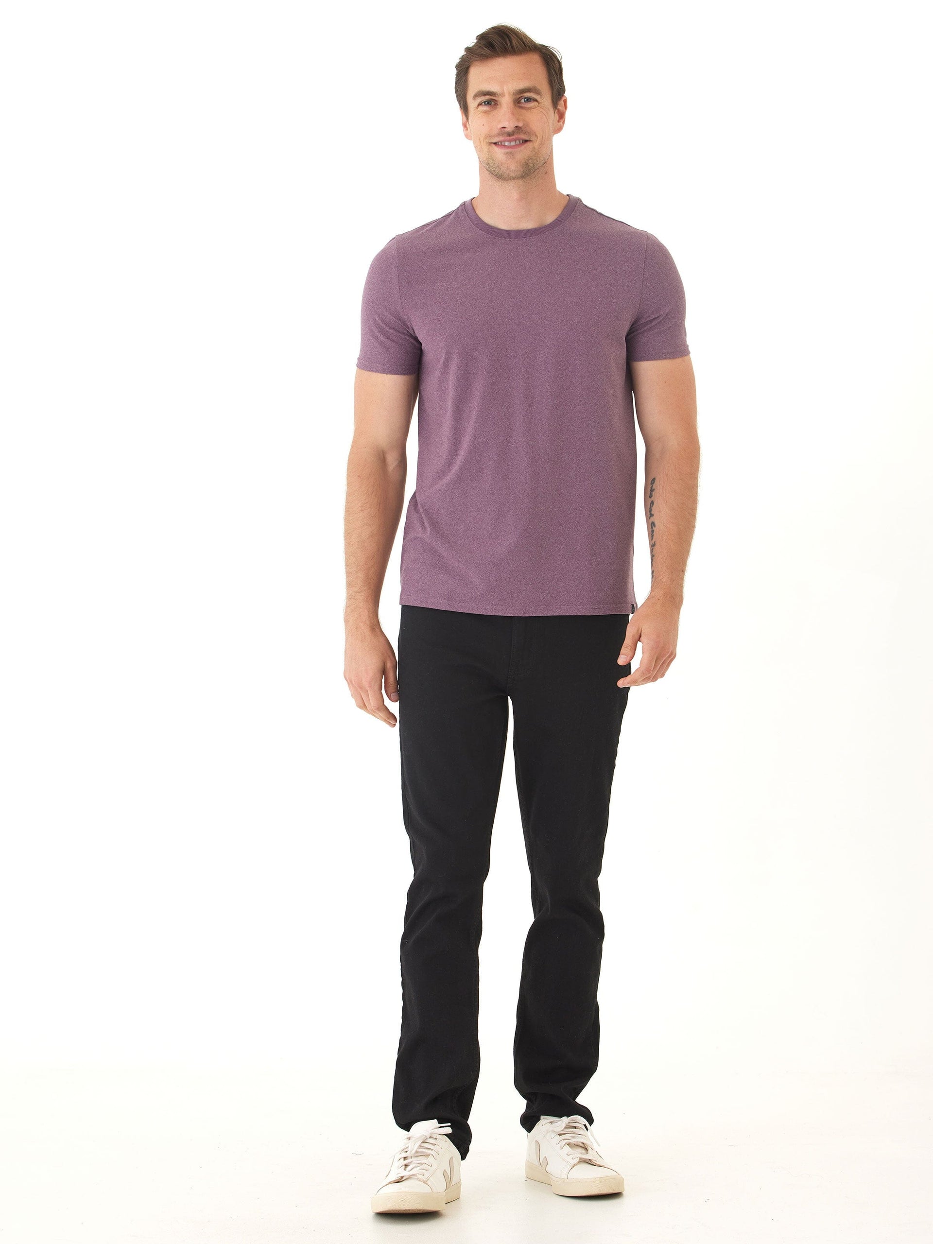 Men's Core Luxe Jersey Crew Neck Tee