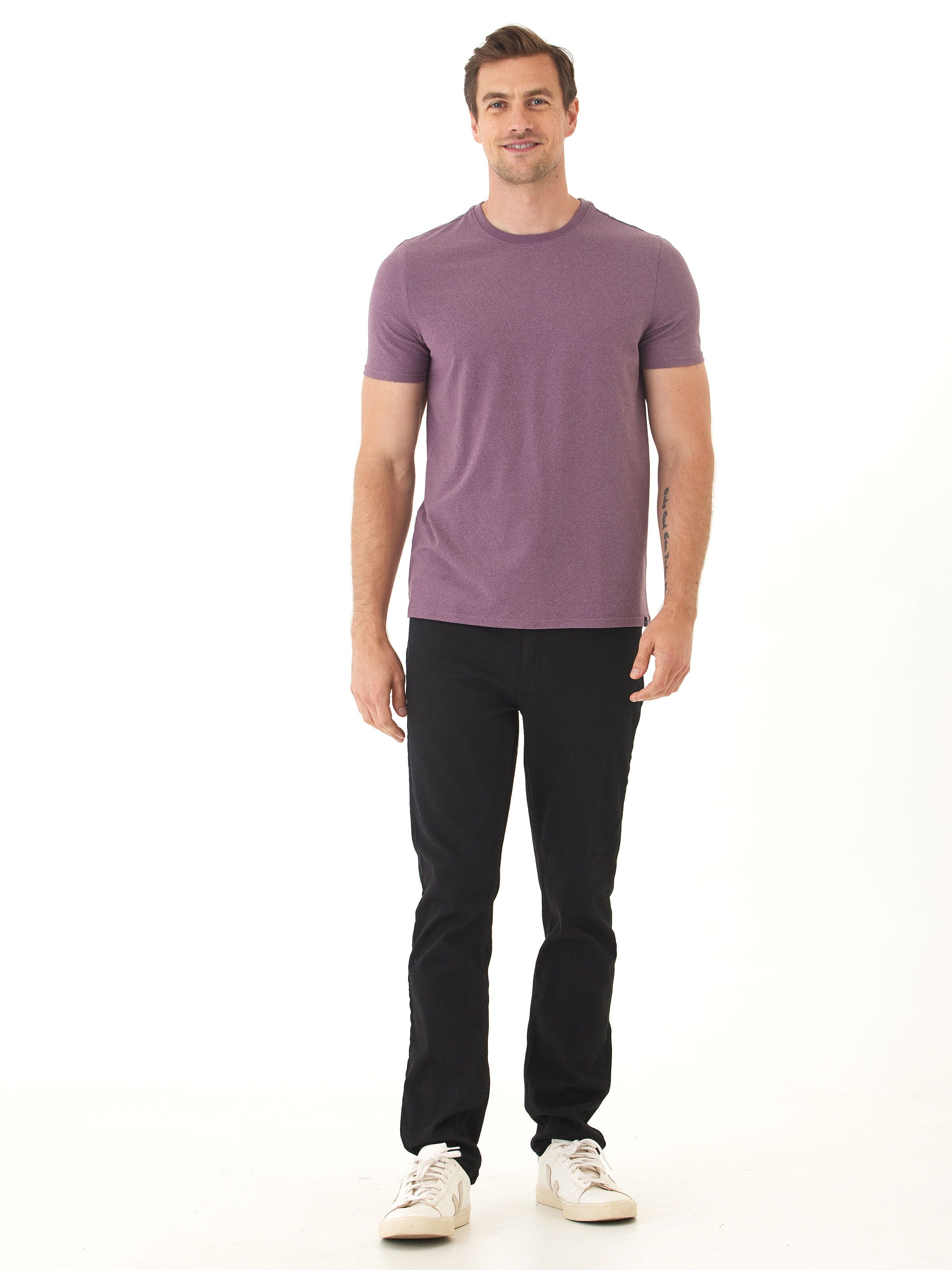 Men's Core Luxe Jersey Crew Neck Tee