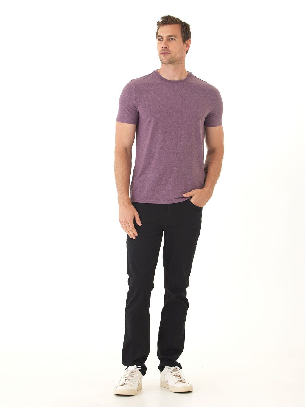 Men's Core Luxe Jersey Crew Neck Tee