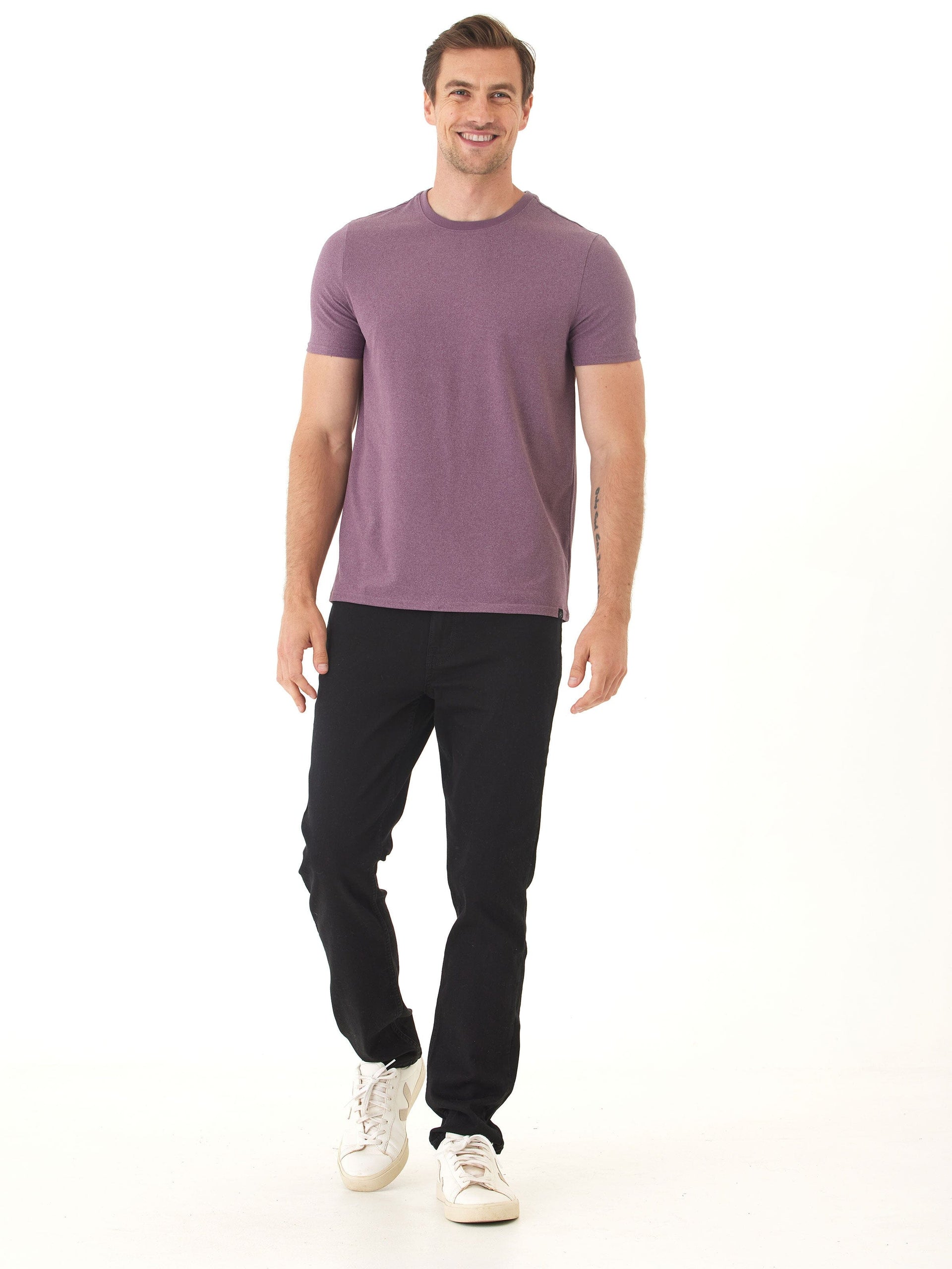 Men's Core Luxe Jersey Crew Neck Tee