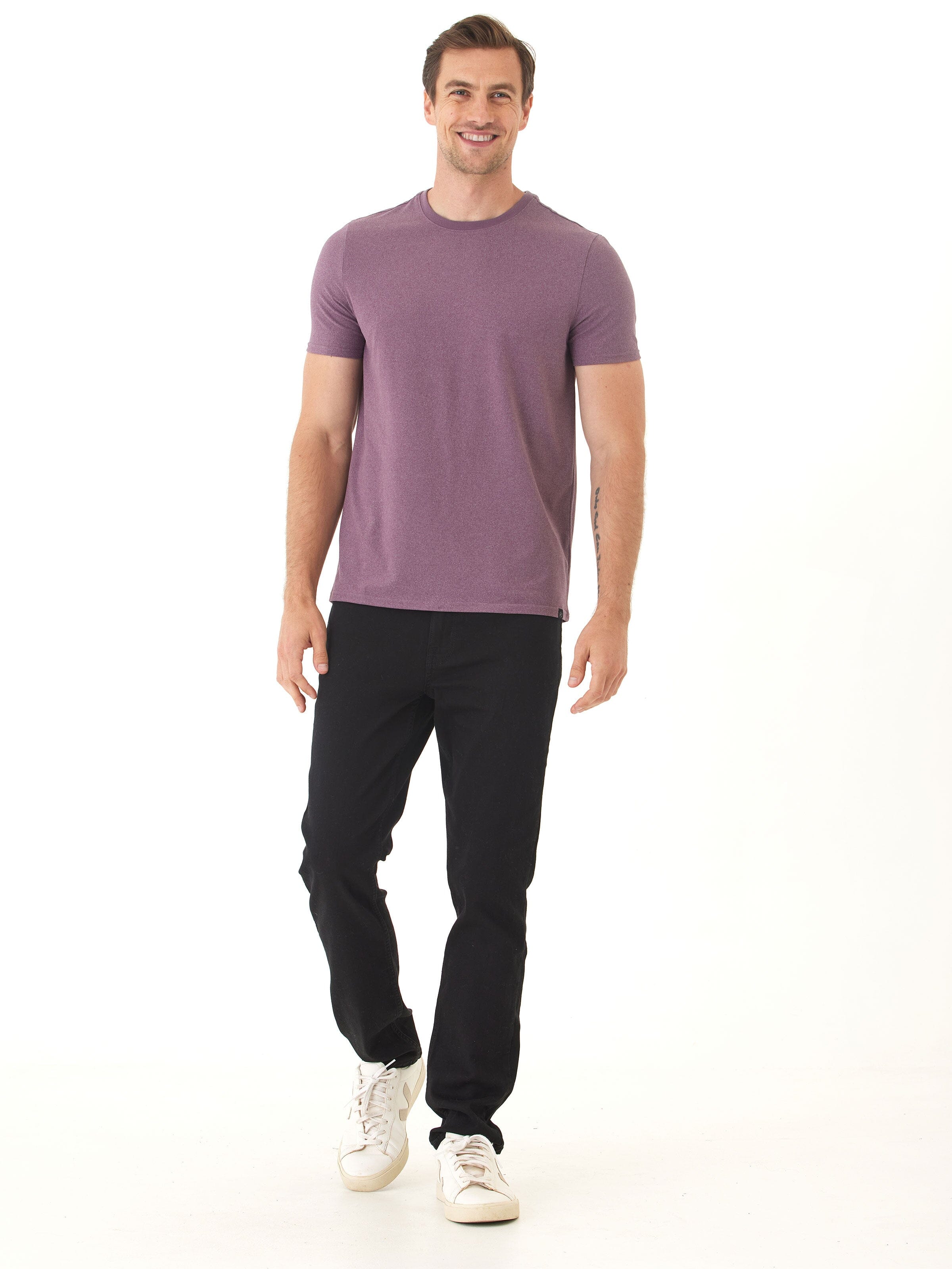 Men's Core Luxe Jersey Crew Neck Tee