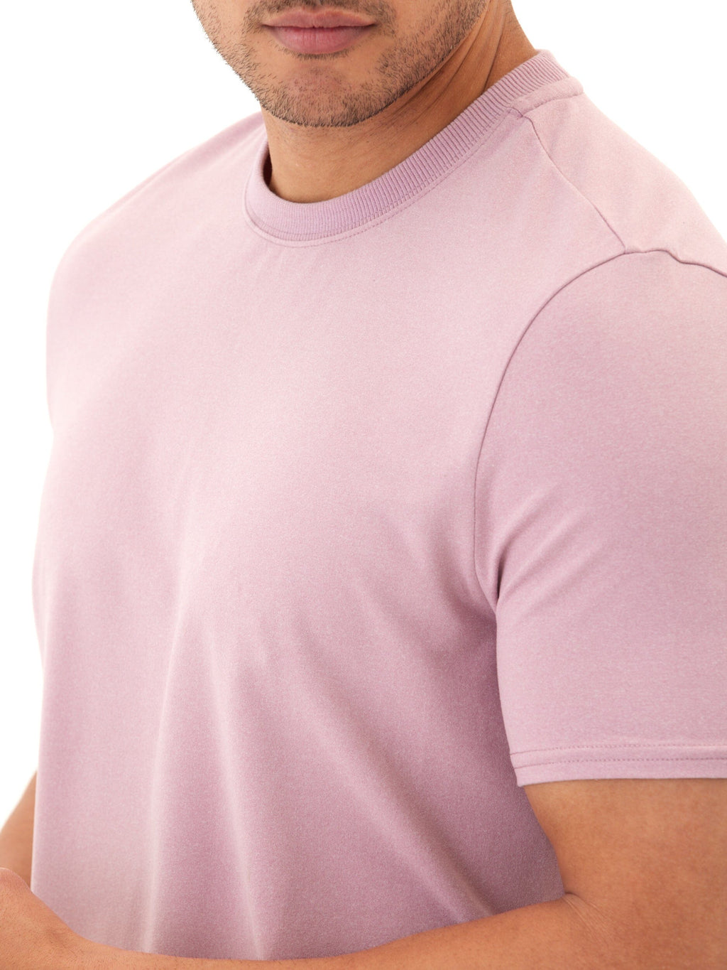 Men's Luxe Jersey Crew Neck T-Shirt in Premium Soft Fabric
