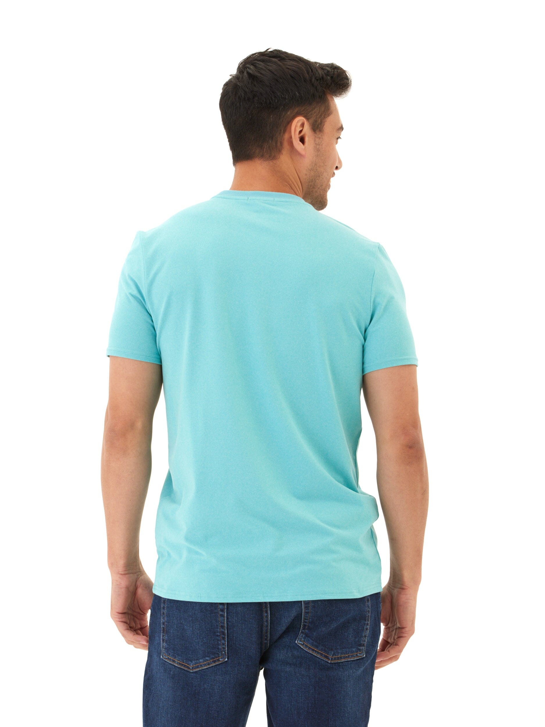 Men's Luxe Jersey Crew Neck T-Shirt in Premium Soft Fabric