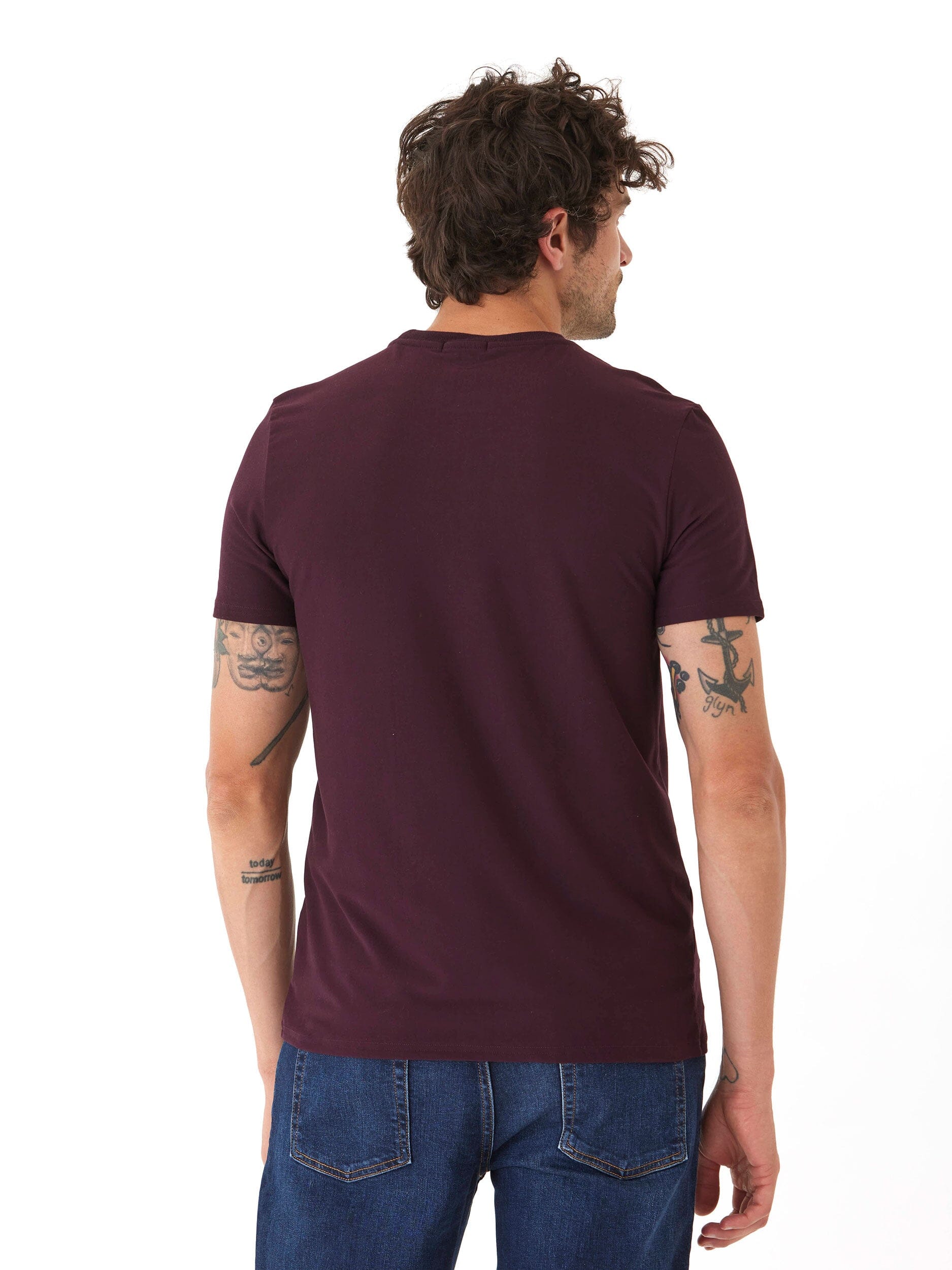 Men's Core Luxe Jersey Crew Neck Tee - Lightweight Everyday Shirt