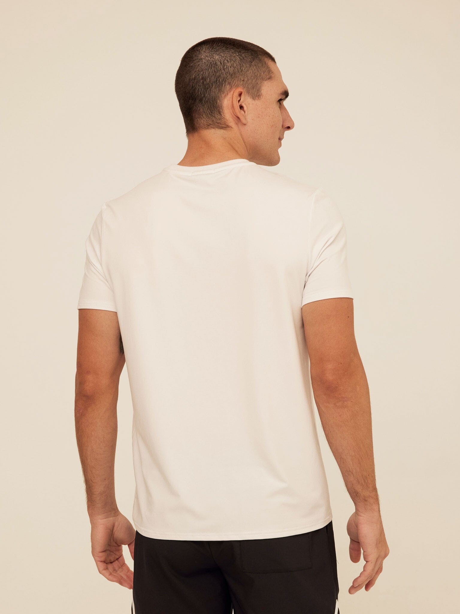 Men's Core Luxe Jersey Crew Neck Tee - Lightweight Everyday Shirt