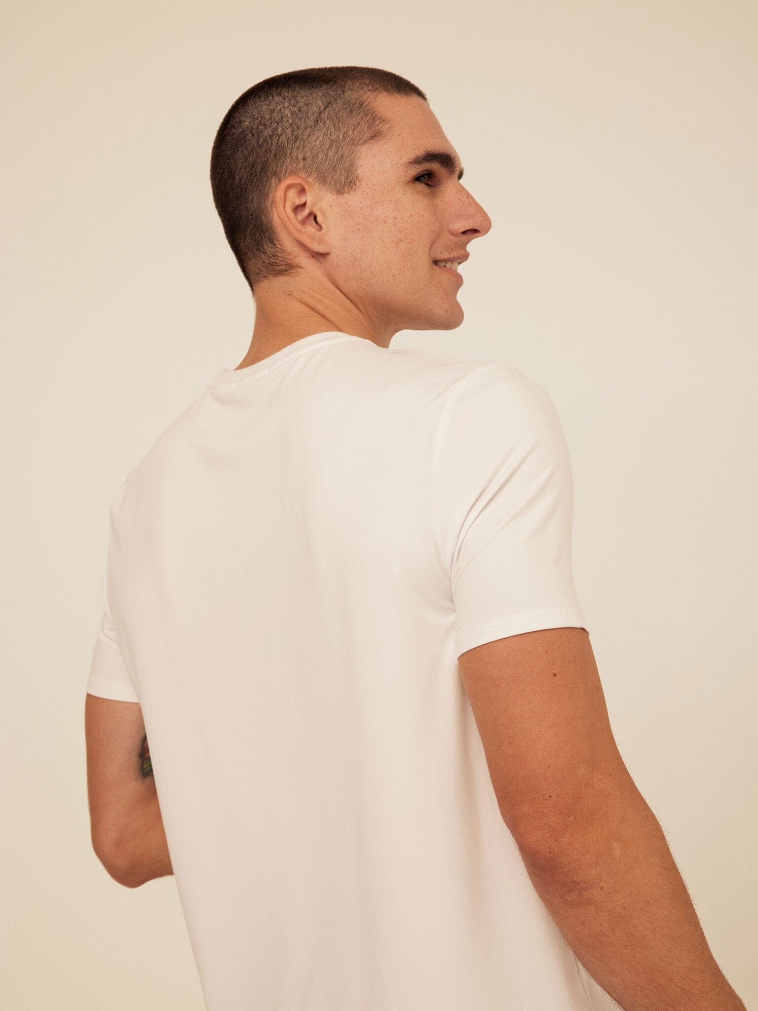 Men's Core Luxe Jersey Crew Neck Tee - Lightweight Everyday Shirt