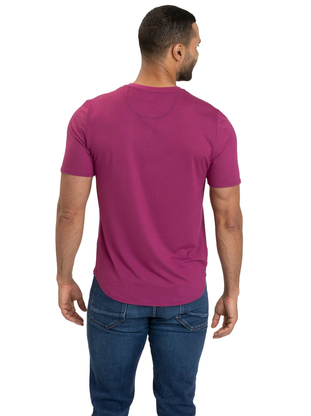Luxe Jersey 2 Button Henley Shirt – Soft Everyday Essential Tee