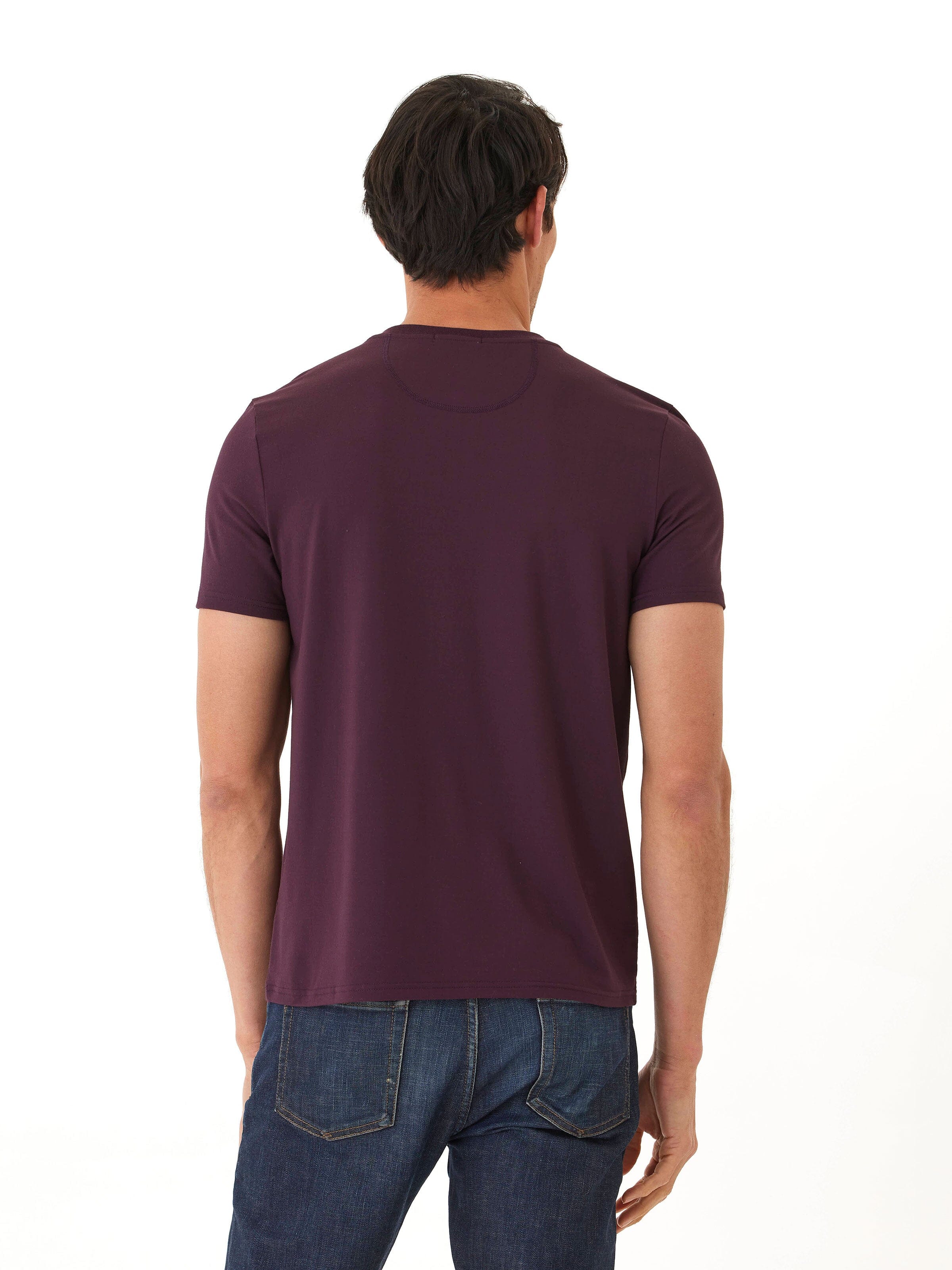 Luxe Jersey 2 Button Henley - Short Sleeve Minimalist Casual Tee