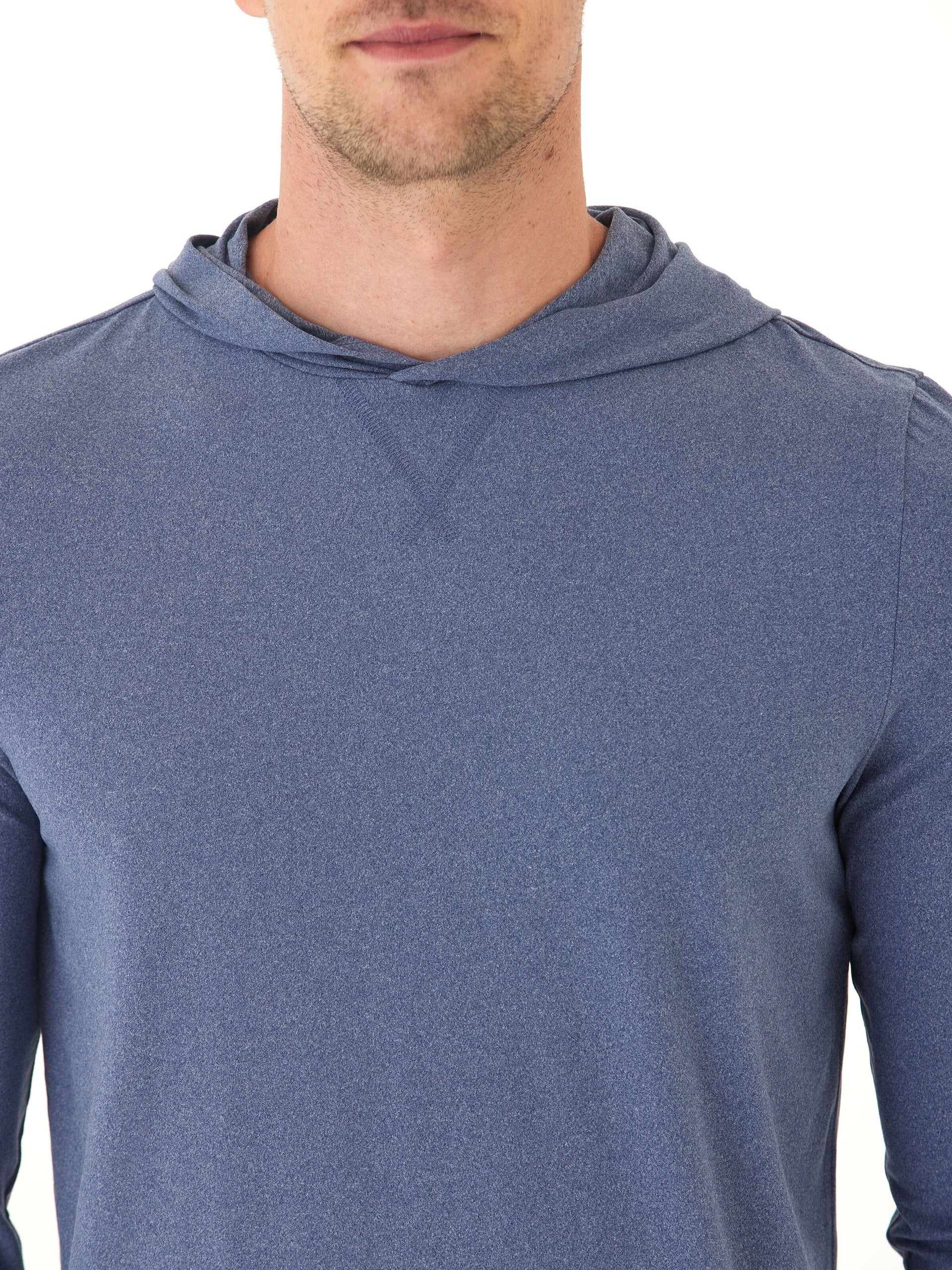 Malone Luxe Jersey Pullover T-Shirt Hoodie for Men