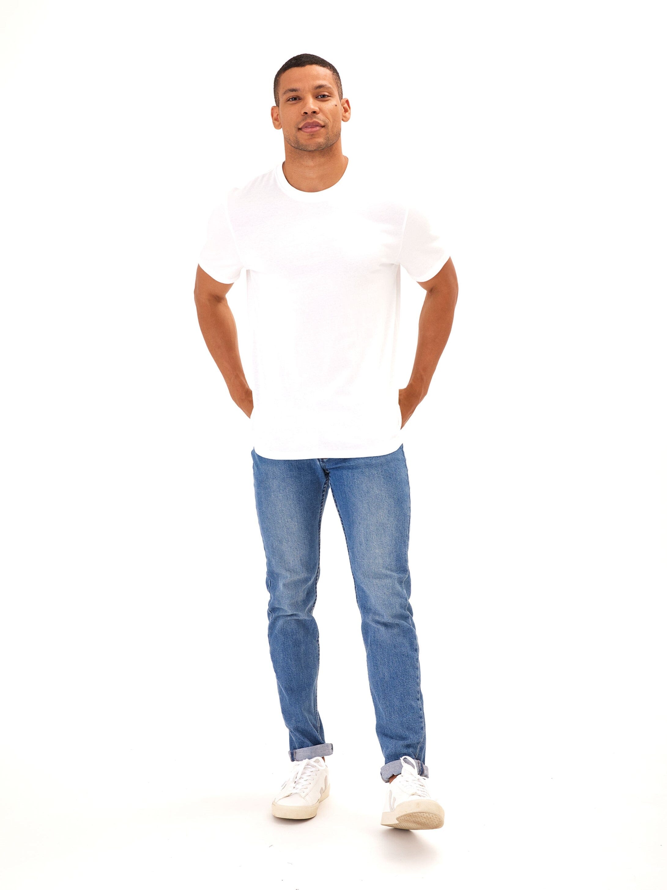 Shawn Organic Cotton Crew Neck T-Shirt