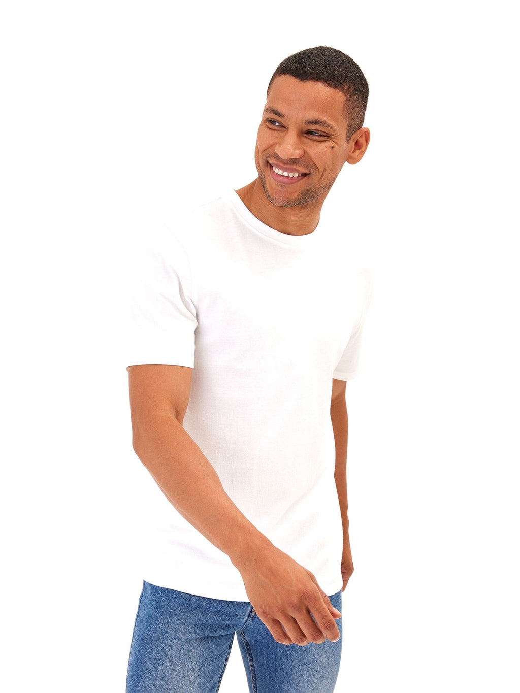 Shawn Organic Cotton Crew Neck T-Shirt