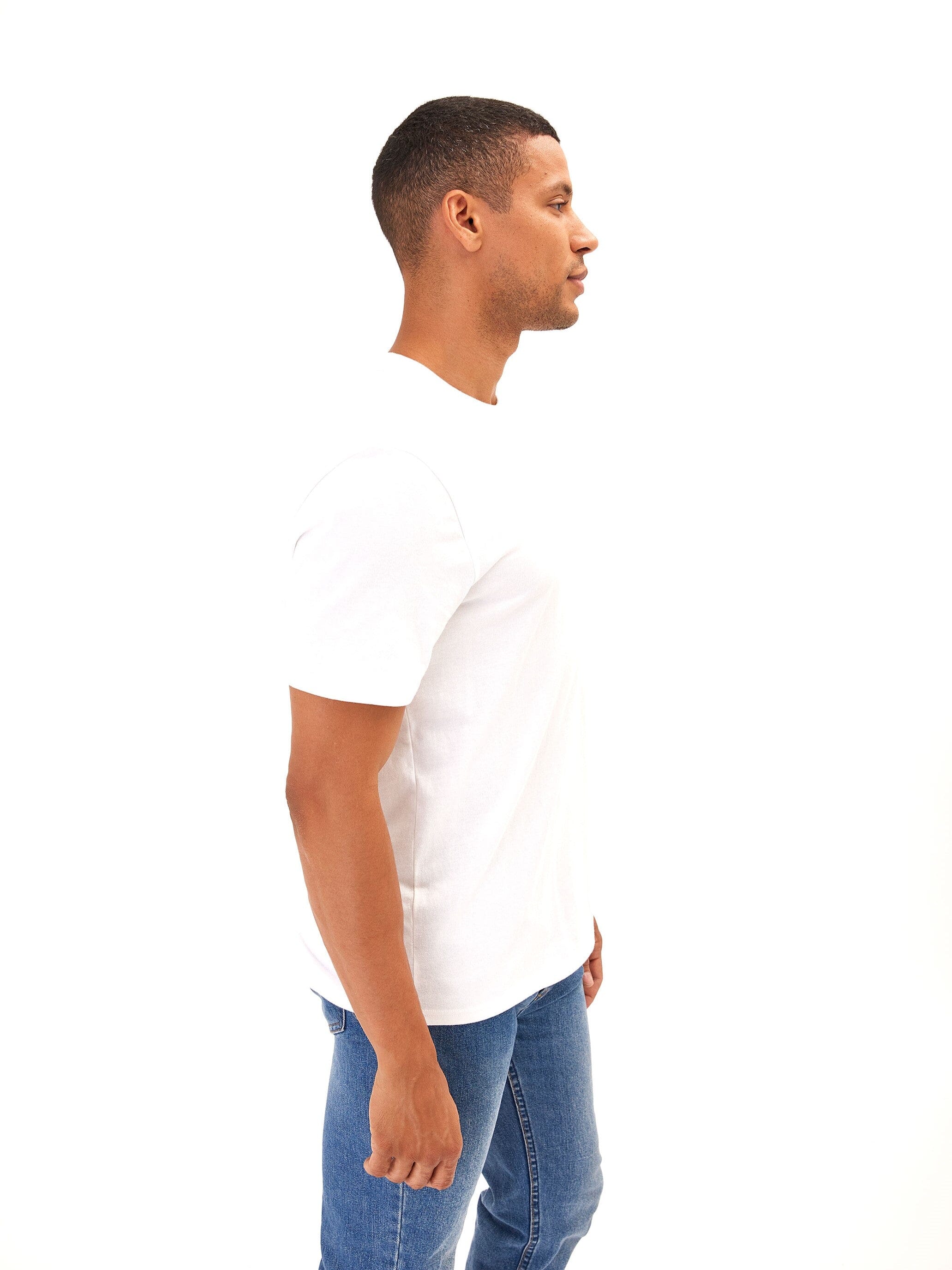 Shawn Organic Cotton Crew Neck T-Shirt