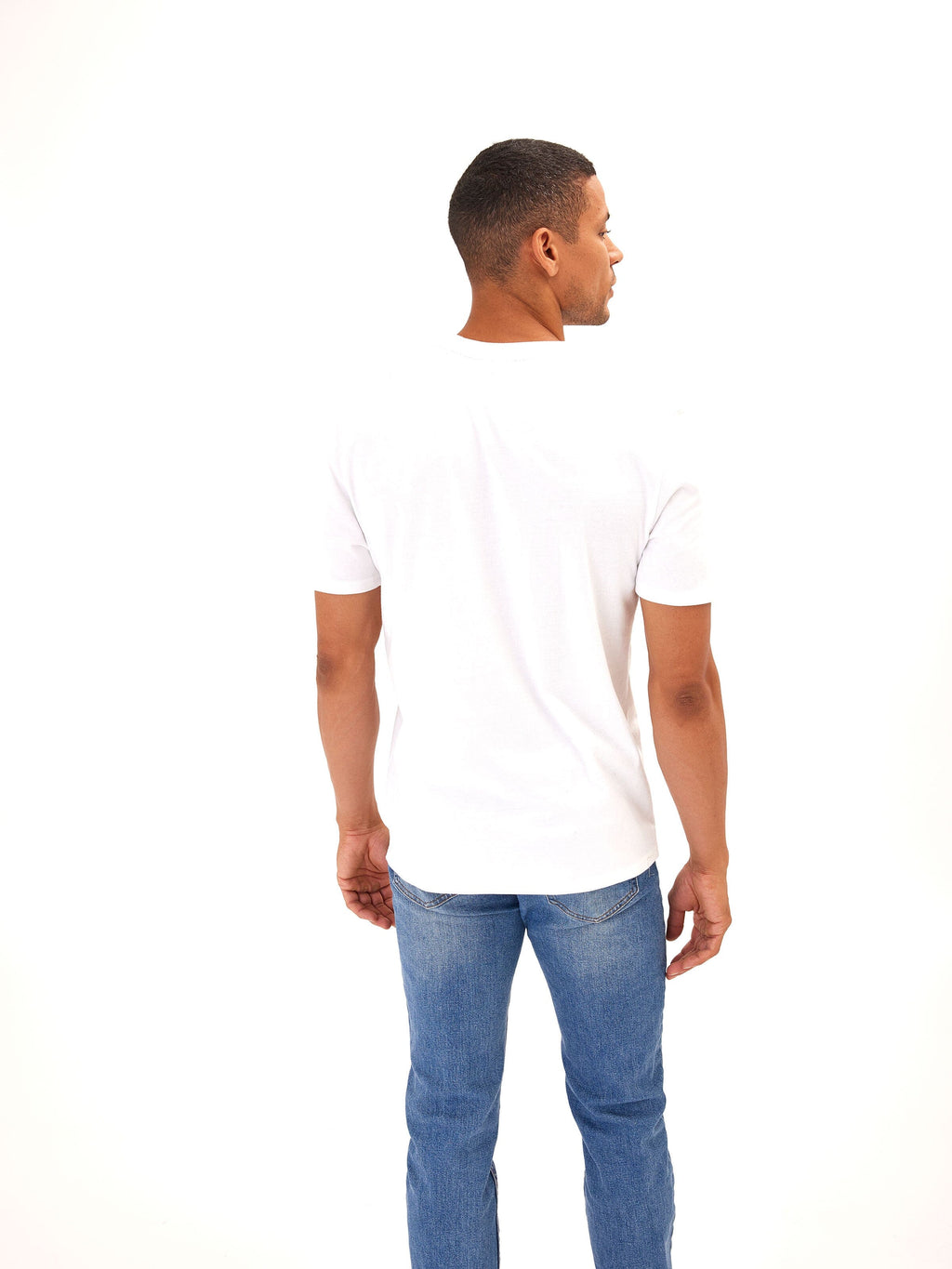 Shawn Organic Cotton Crew Neck T-Shirt