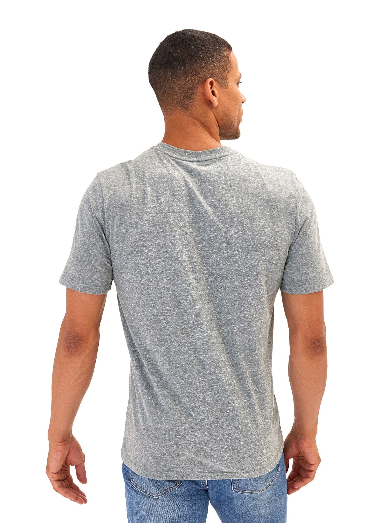 Triblend Graphic Crew Neck Tee - Outdoorsy Casual Knit