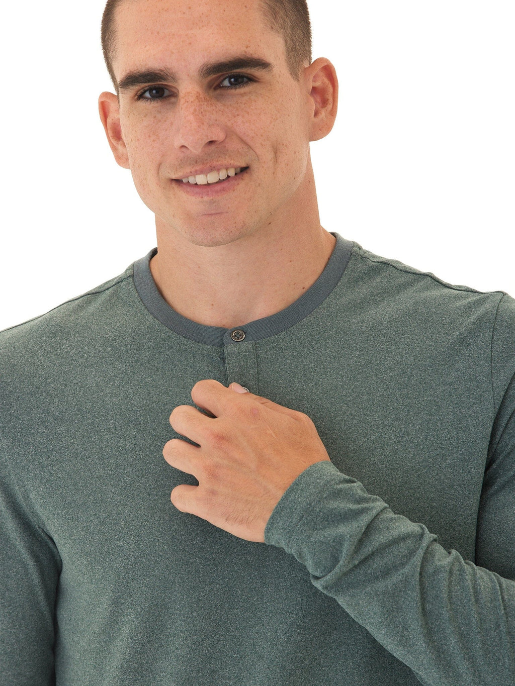 Frederick Men's Luxe Jersey Long Sleeve Henley
